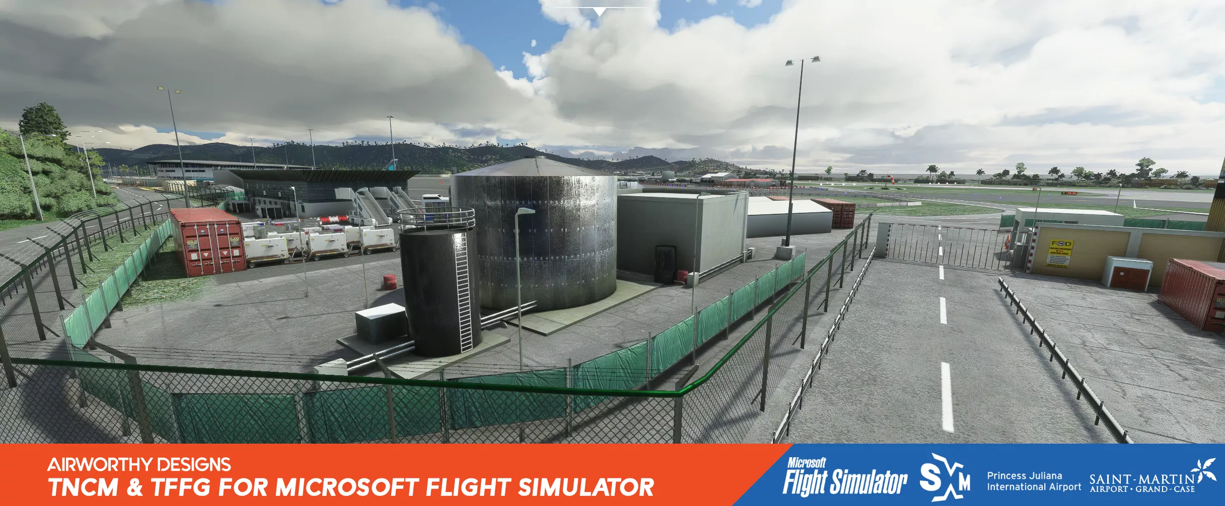 Аэропорт TNCM ( о. Святого Мартина )