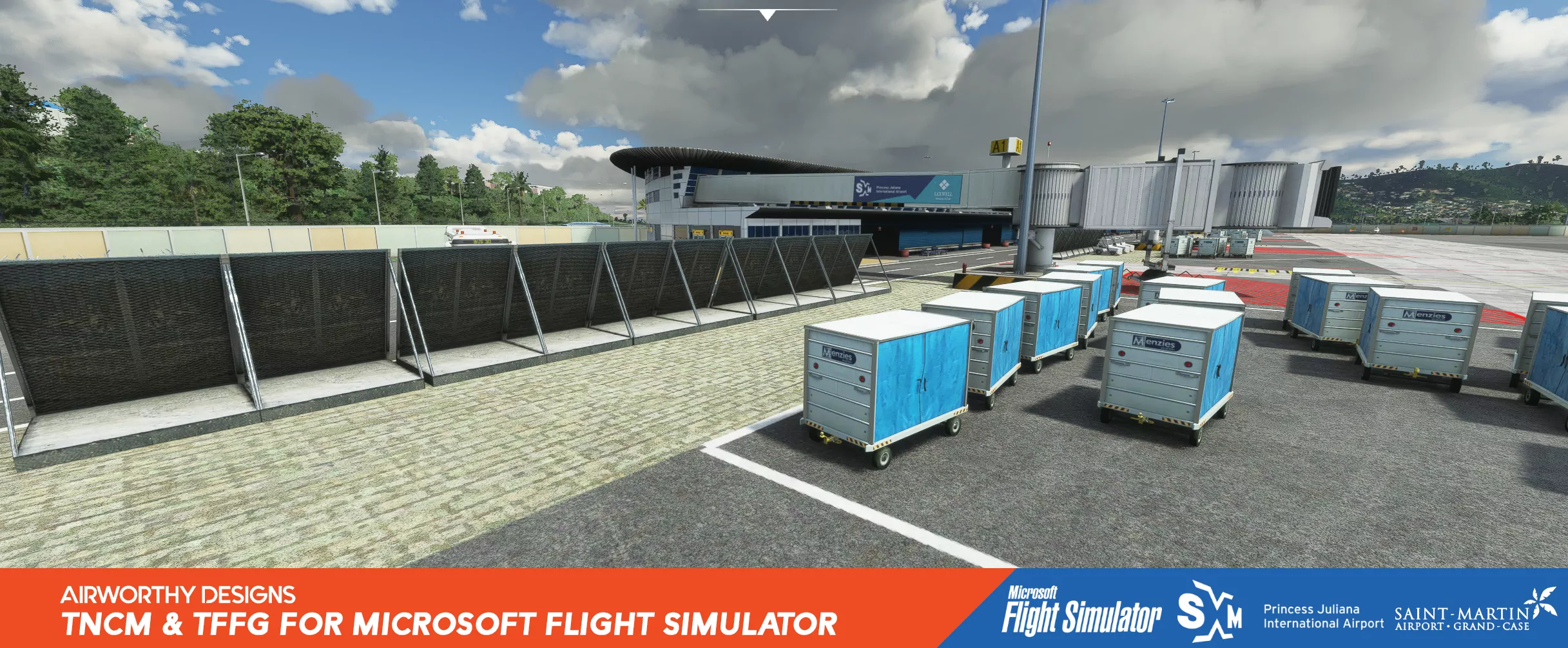 Аэропорт TNCM ( о. Святого Мартина )