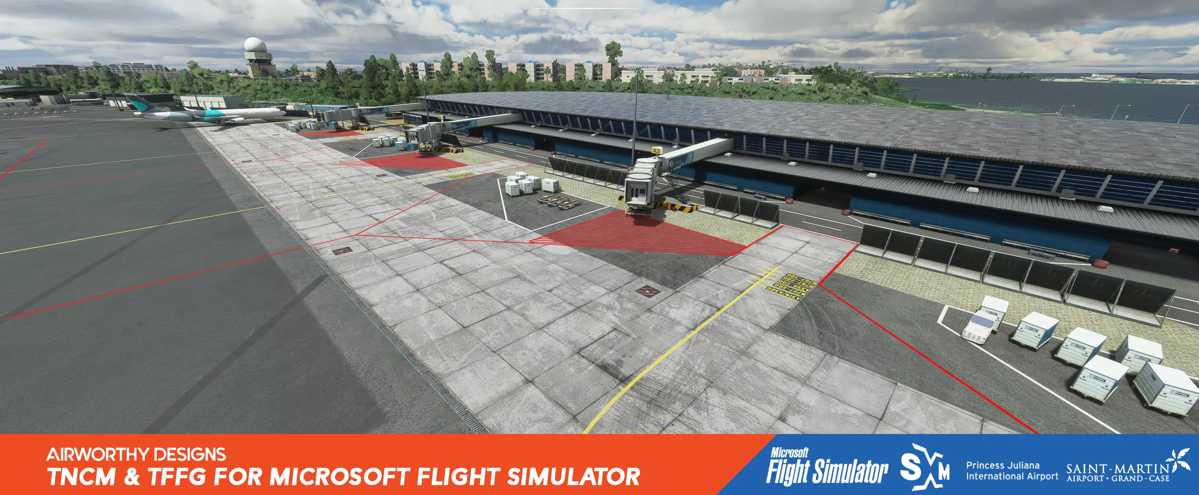 Аэропорт TNCM ( о. Святого Мартина )