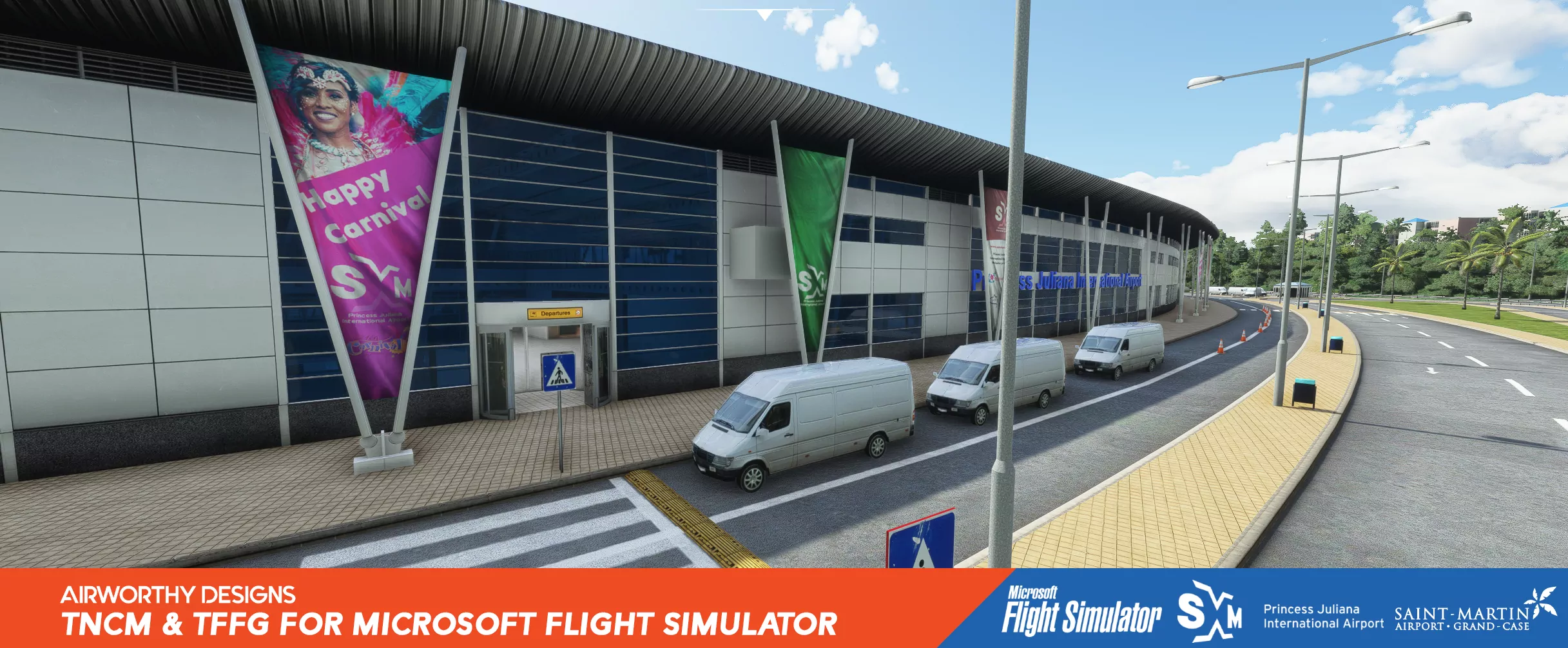 Аэропорт TNCM ( о. Святого Мартина )