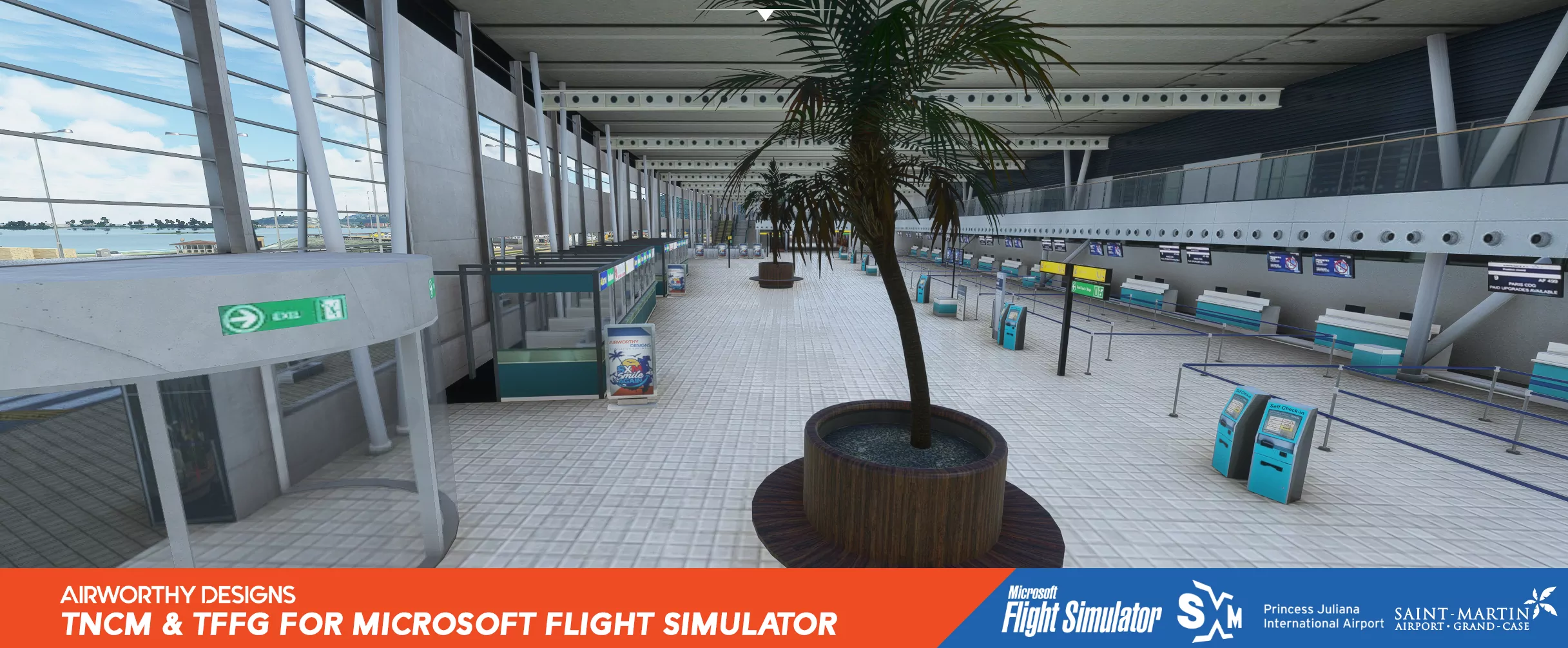 Аэропорт TNCM ( о. Святого Мартина )