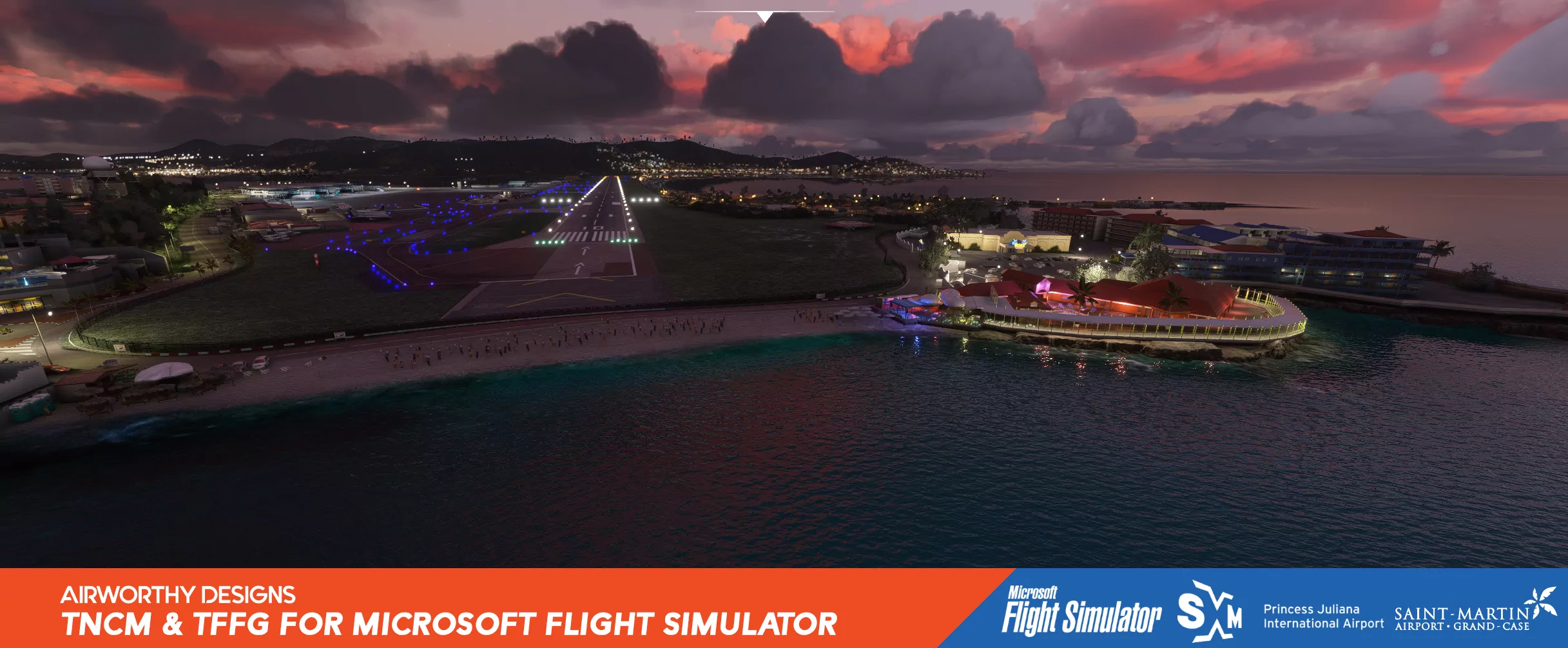 Аэропорт TNCM ( о. Святого Мартина )