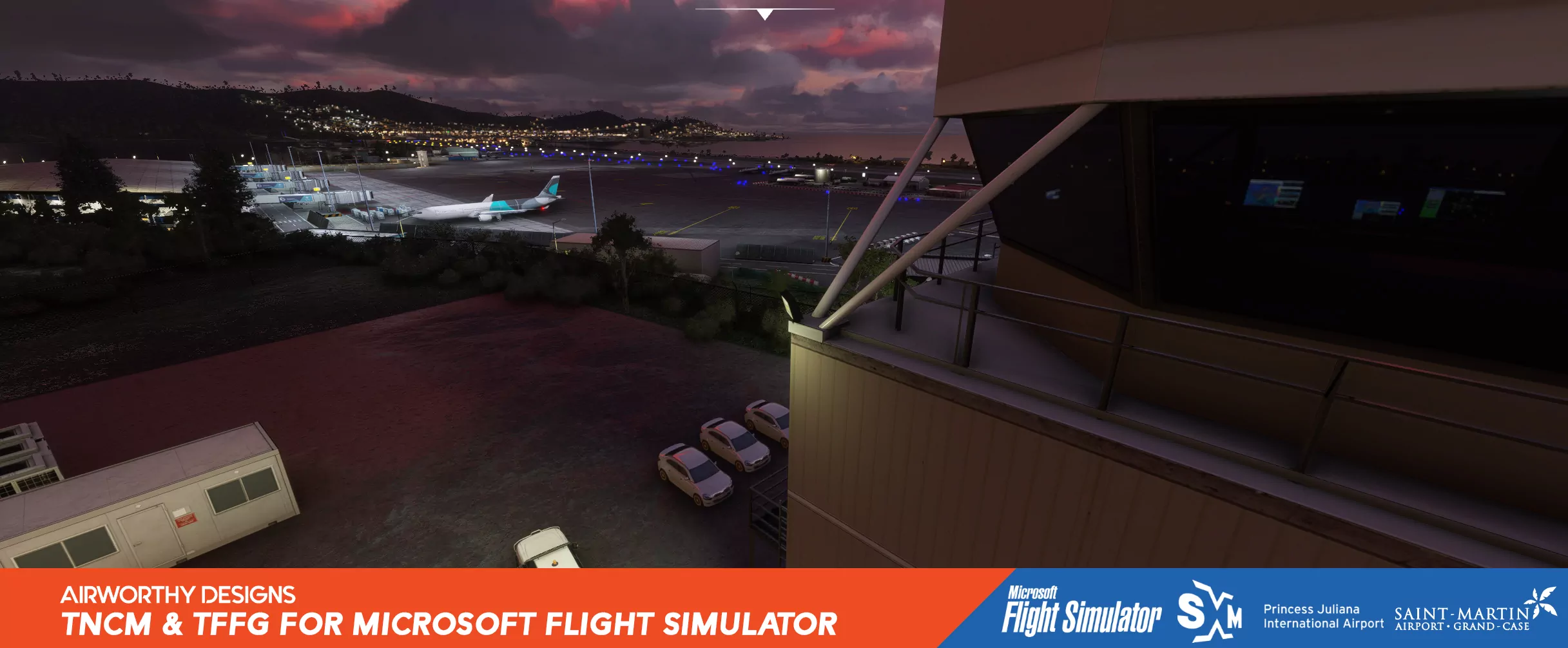 Аэропорт TNCM ( о. Святого Мартина )