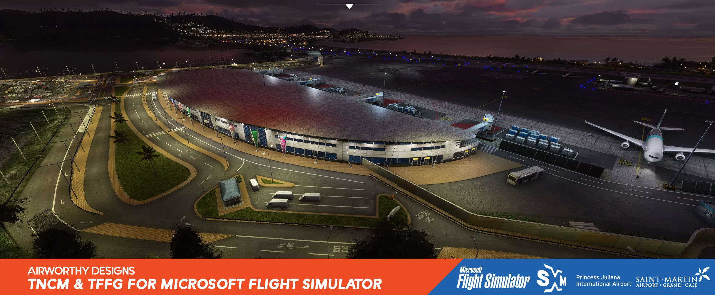 Аэропорт TNCM ( о. Святого Мартина )