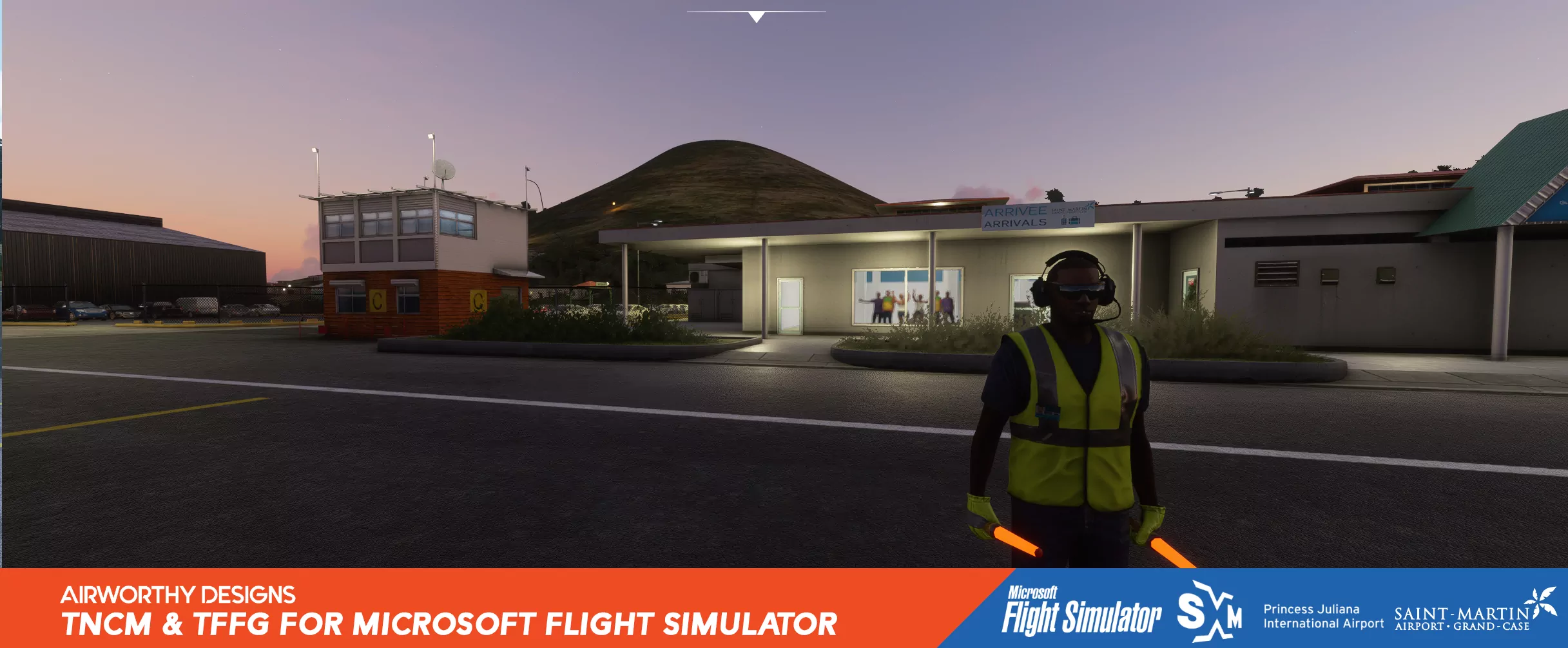 Аэропорт TNCM ( о. Святого Мартина )