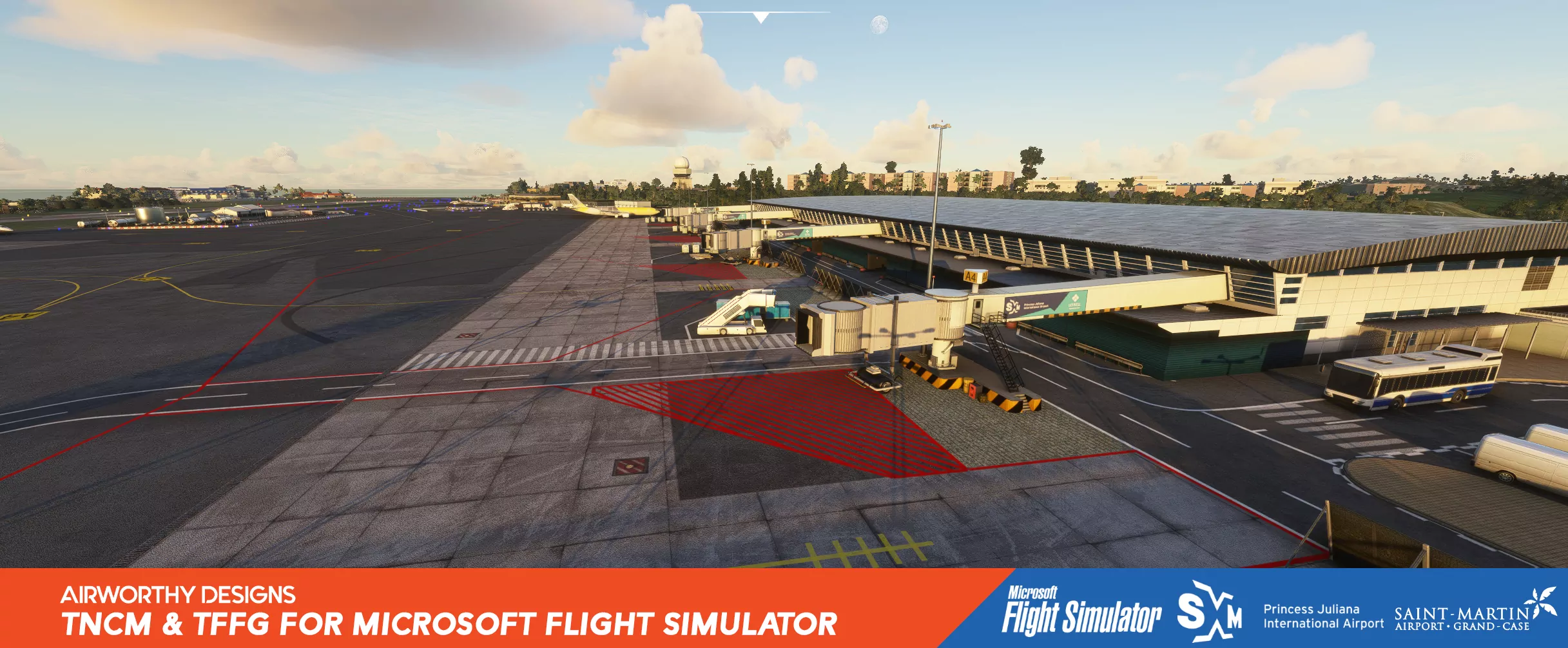 Аэропорт TNCM ( о. Святого Мартина )