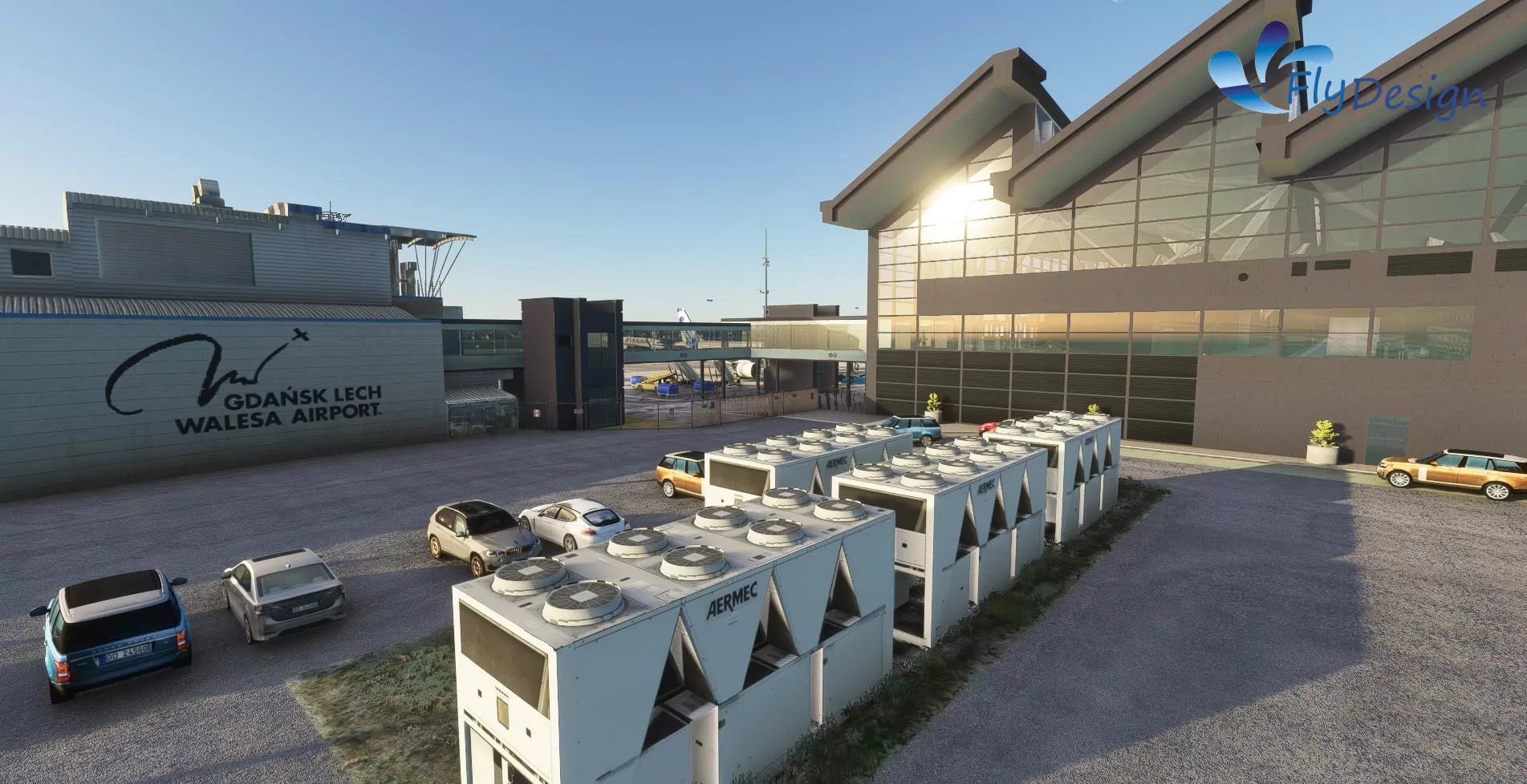 Аэропорт EPGD ( Гданьск, Польша )