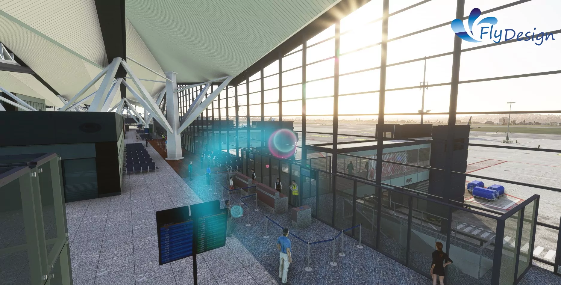 Аэропорт EPGD ( Гданьск, Польша )