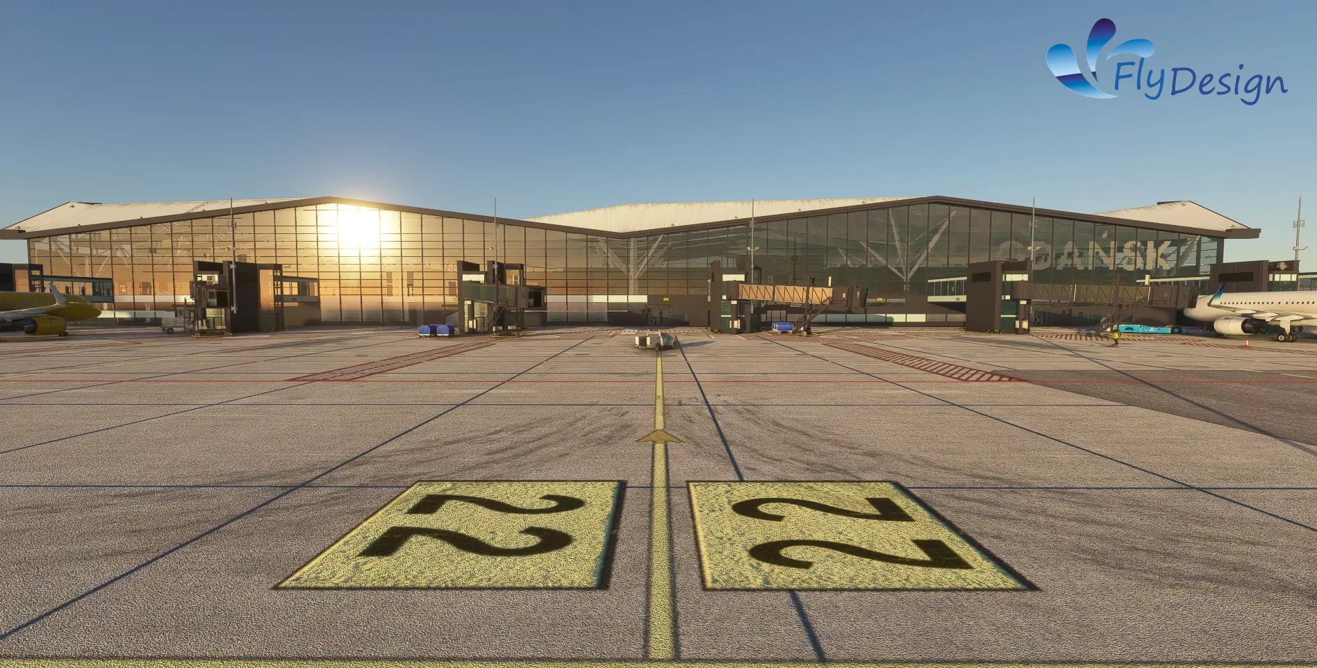 Аэропорт EPGD ( Гданьск, Польша )