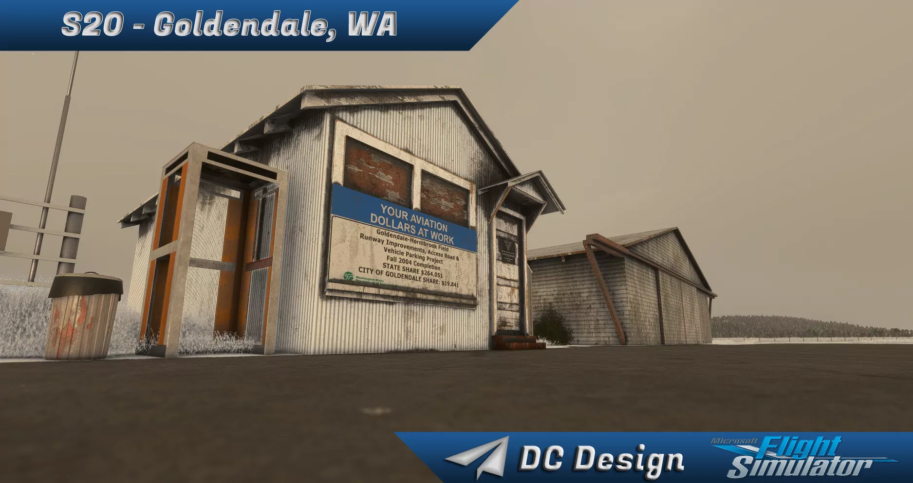 Аэропорт S20 ( Голдендейл, США )