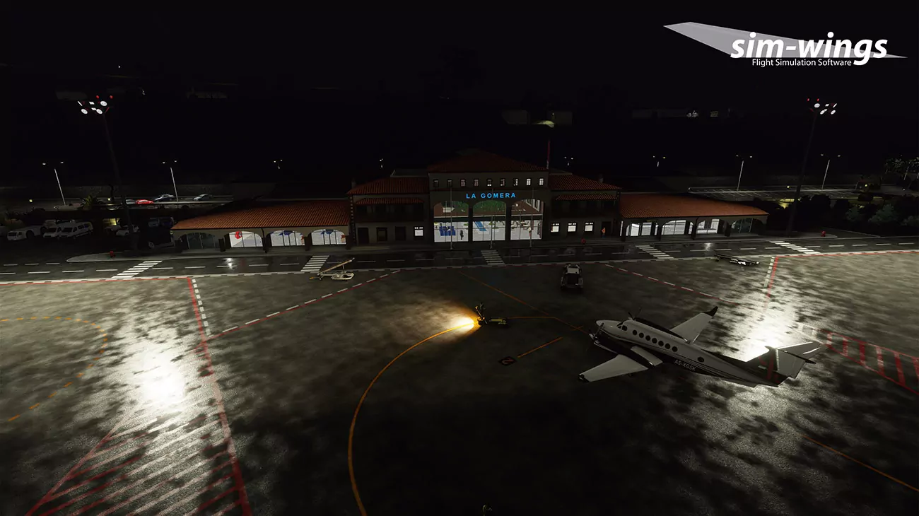 Аэропорт GCGM ( Плайя-Сантьяго, Испания )