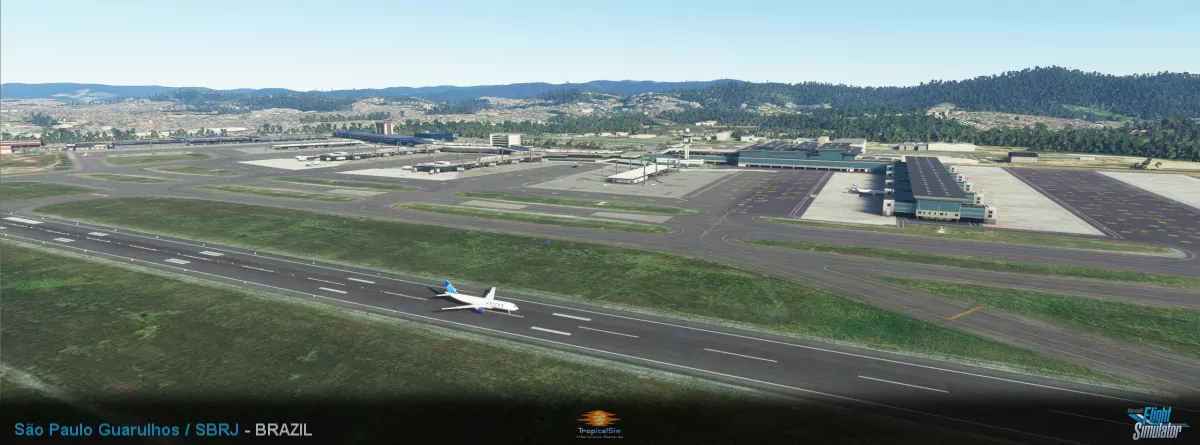 Аэропорт SBGR ( Сан-Паулу, Бразилия )