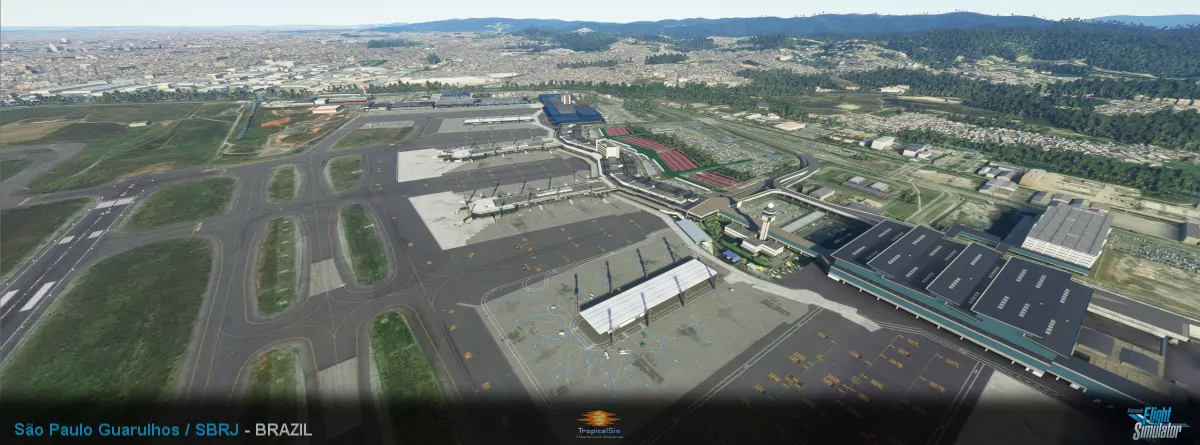 Аэропорт SBGR ( Сан-Паулу, Бразилия )