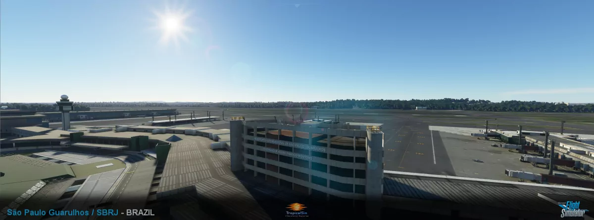 Аэропорт SBGR ( Сан-Паулу, Бразилия )