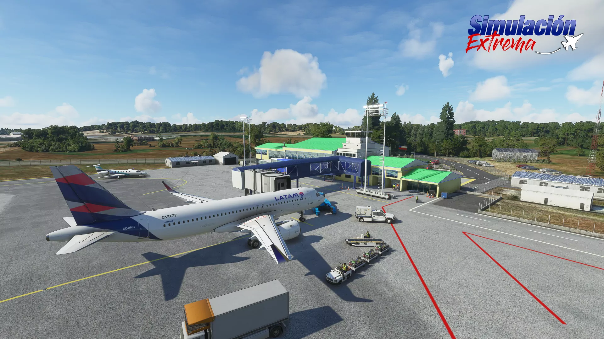 Аэропорт SCJO ( Осорно, Чили )