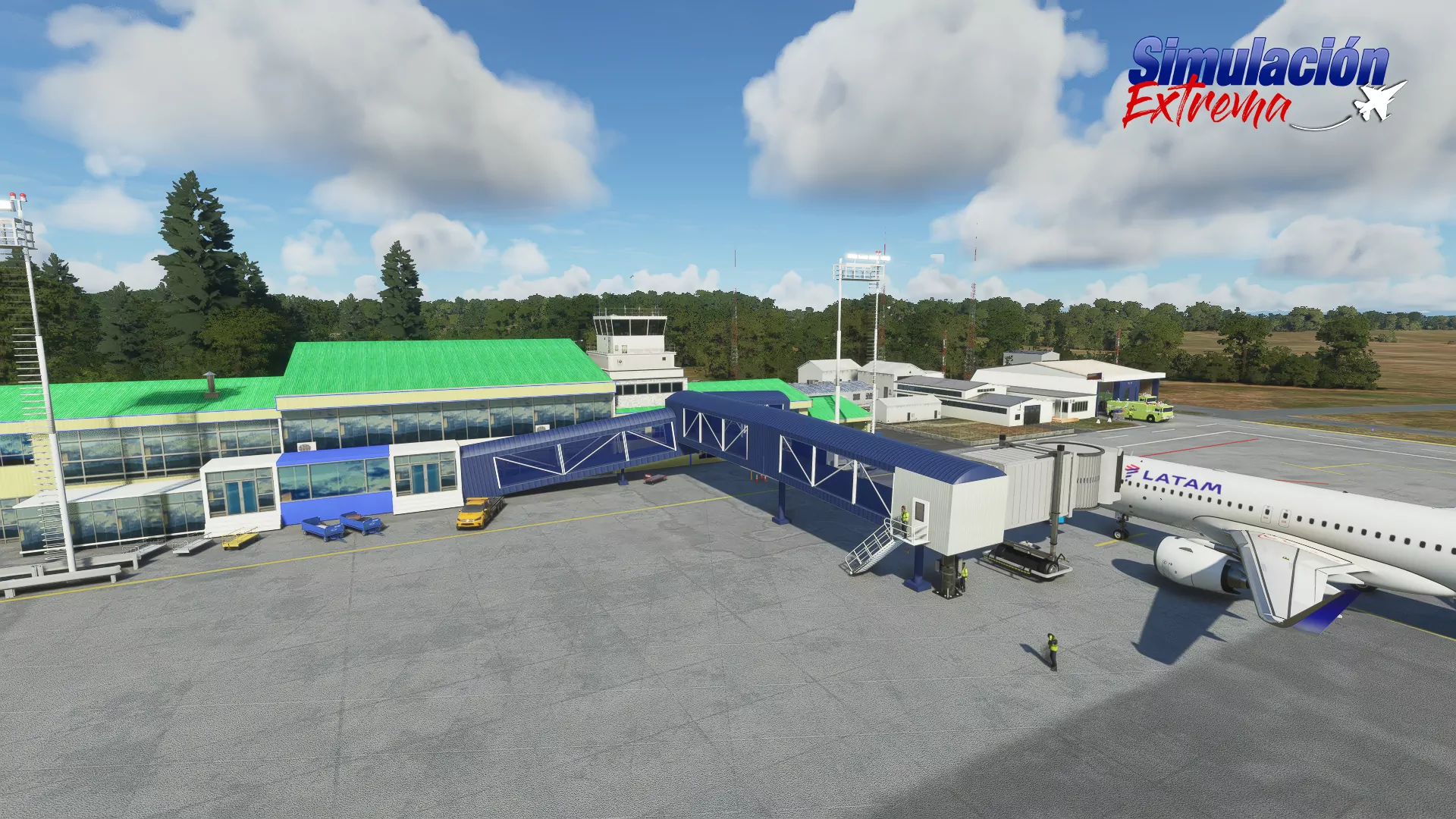 Аэропорт SCJO ( Осорно, Чили )