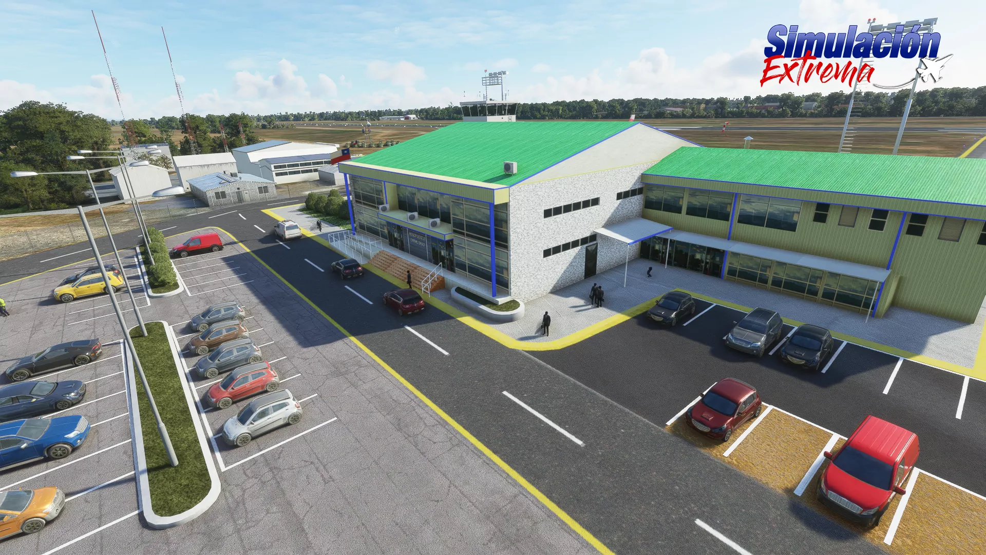 Аэропорт SCJO ( Осорно, Чили )