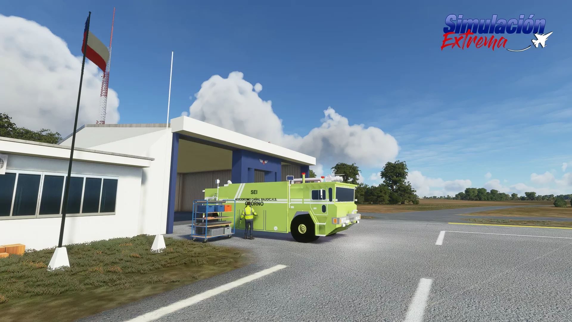 Аэропорт SCJO ( Осорно, Чили )