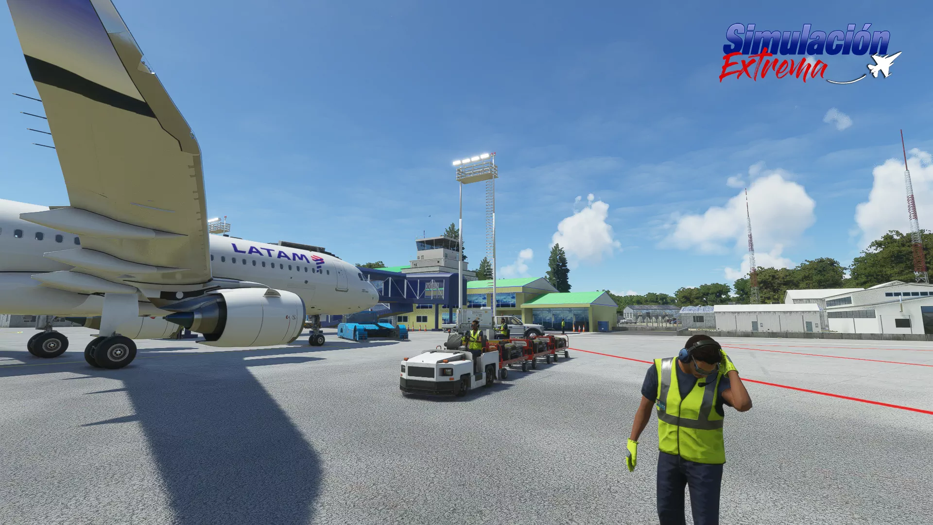 Аэропорт SCJO ( Осорно, Чили )