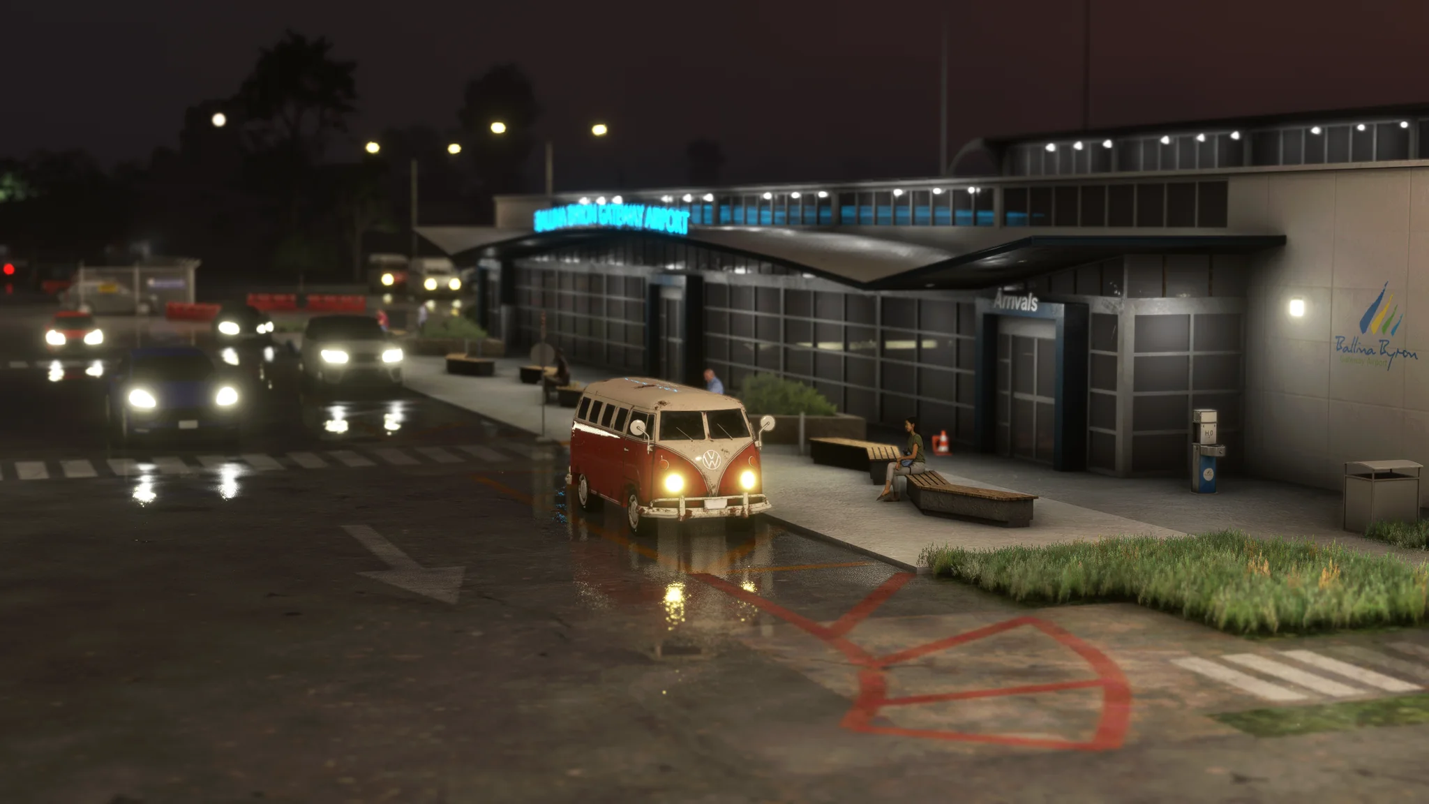 Аэропорт YBNA ( Баллина, Австралия )