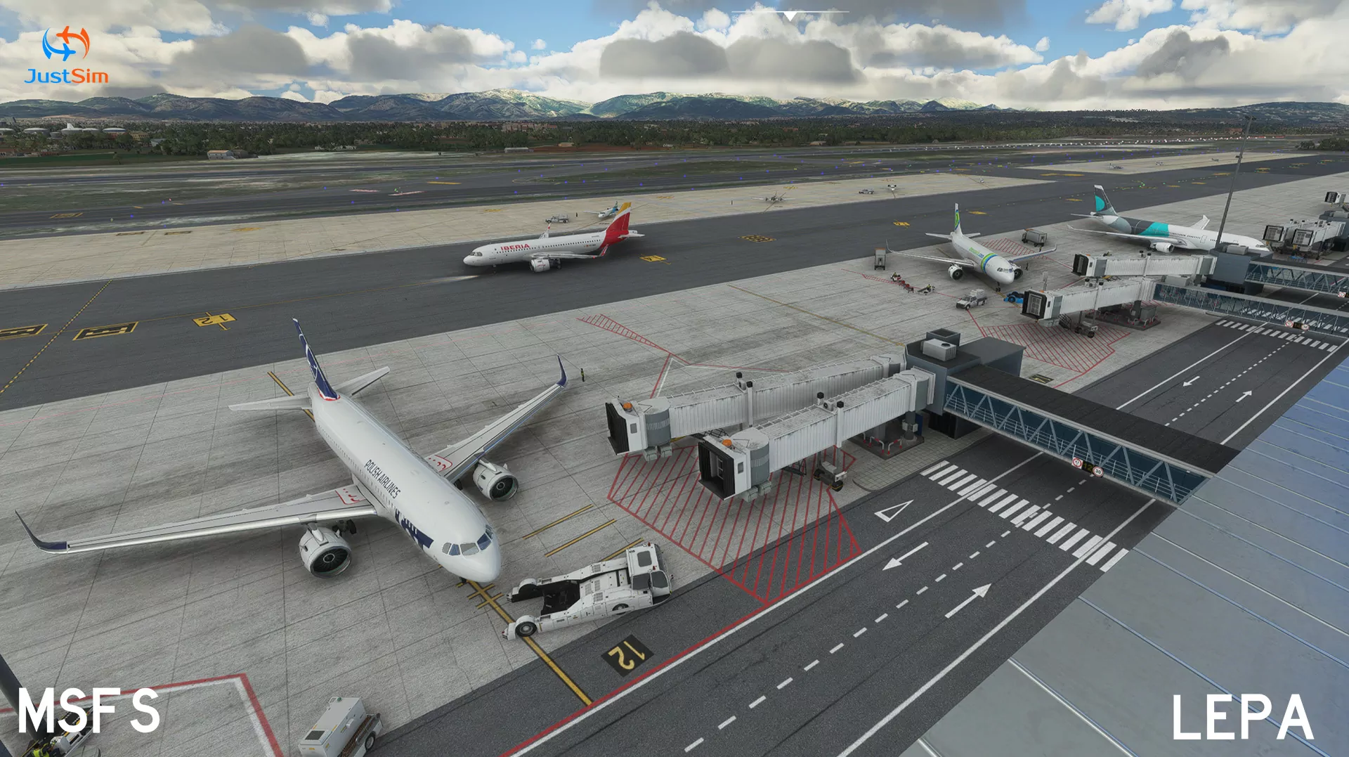 Аэропорт LEPA ( Пальма, Испания )