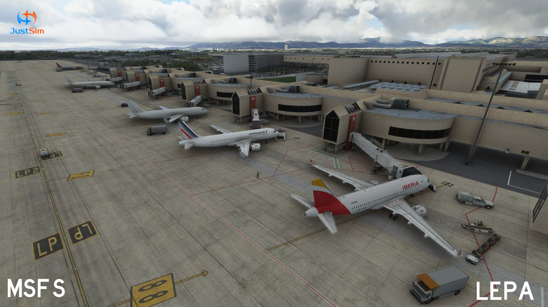 Аэропорт LEPA ( Пальма, Испания )