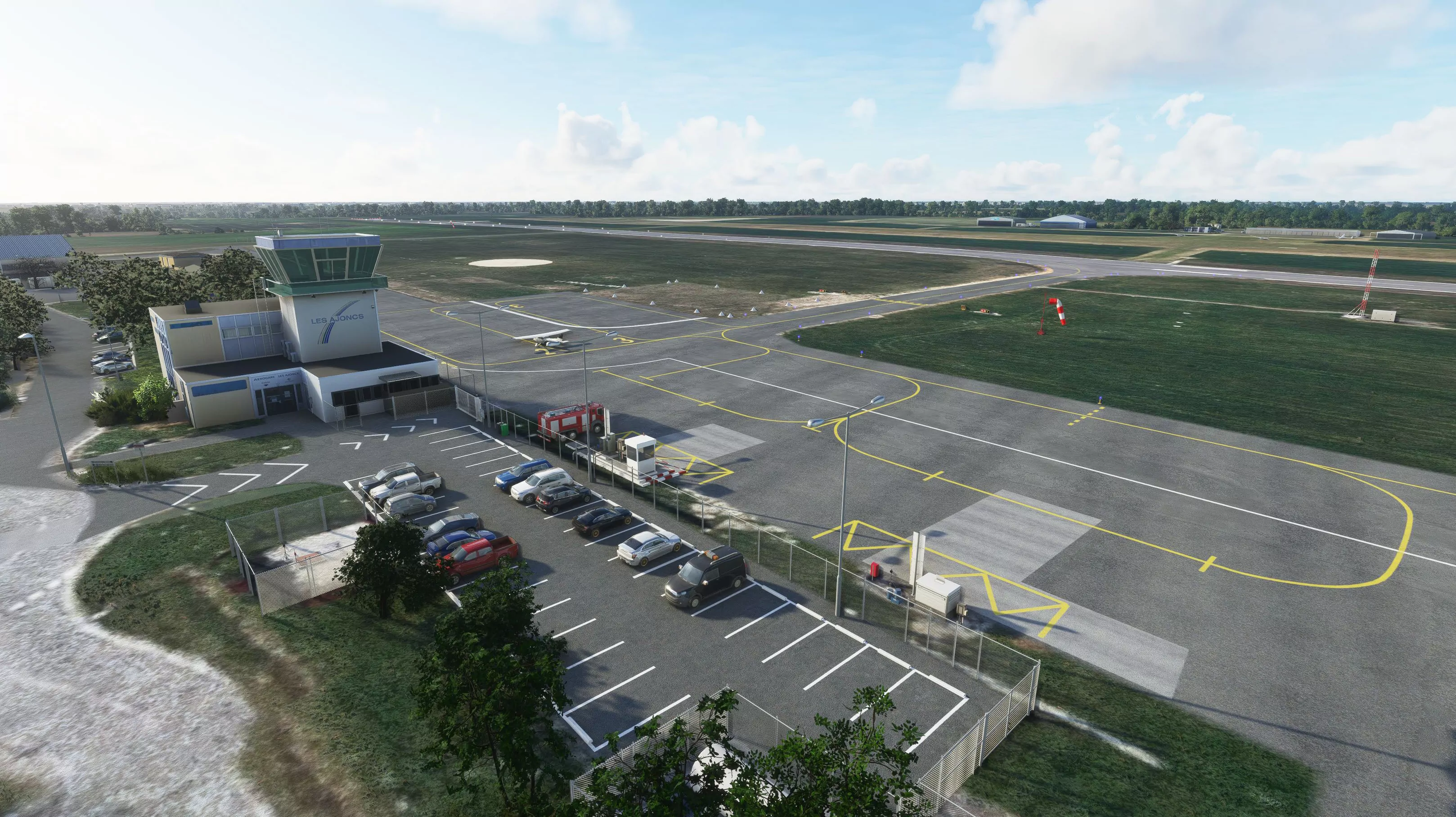 Аэропорт LFRI ( Лез Ажонк, Франция )