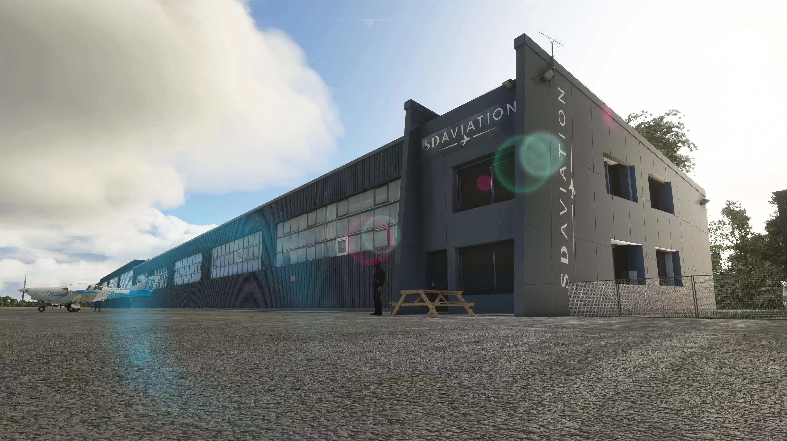 Аэропорт LFRI ( Лез Ажонк, Франция )