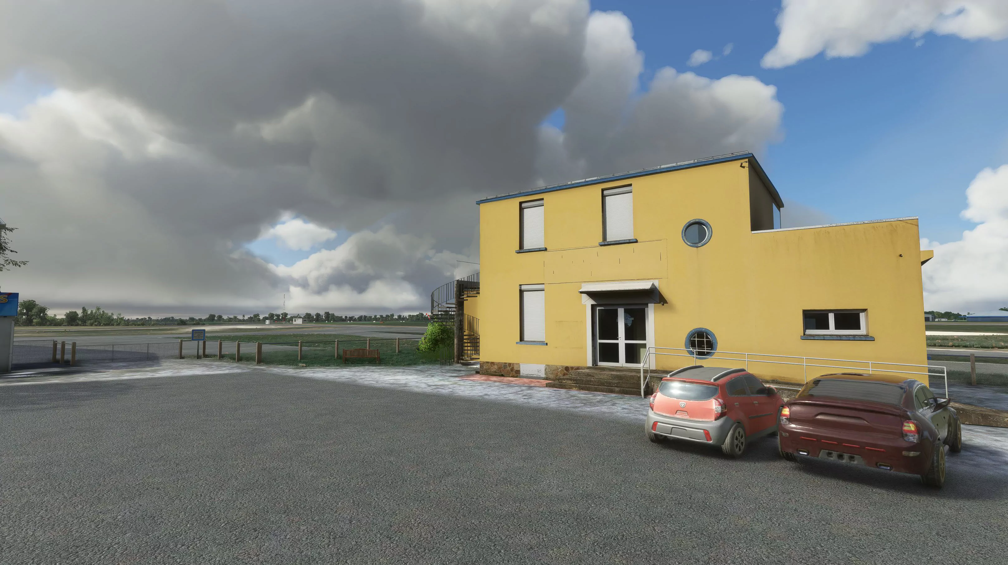 Аэропорт LFRI ( Лез Ажонк, Франция )