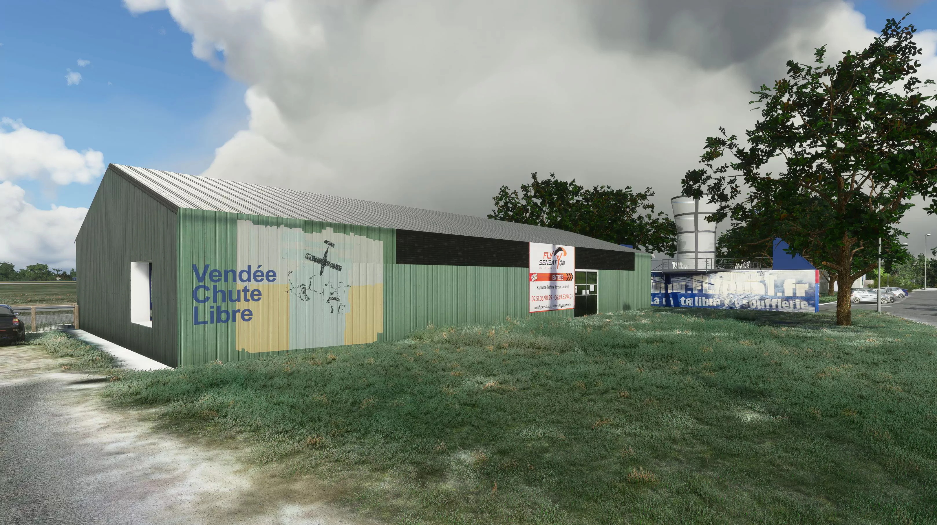 Аэропорт LFRI ( Лез Ажонк, Франция )