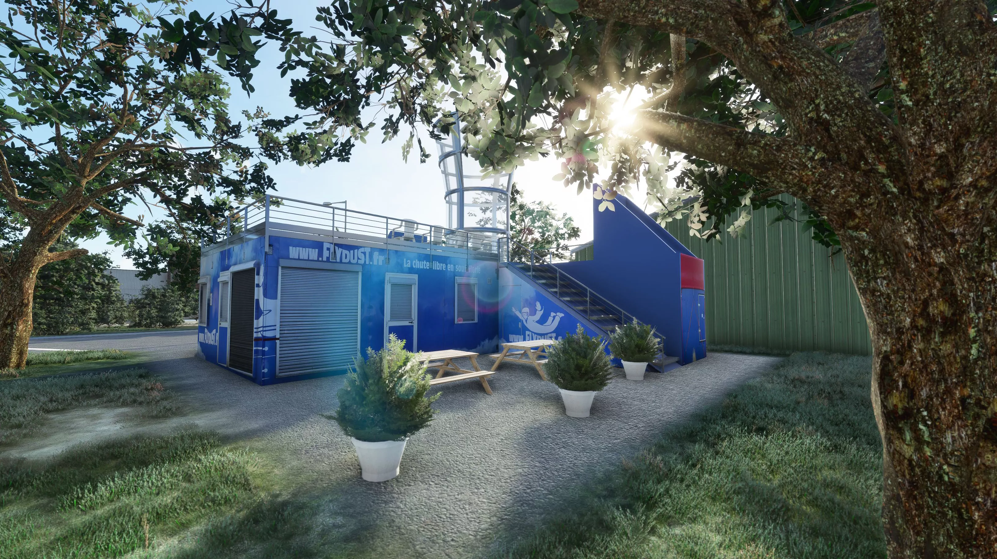 Аэропорт LFRI ( Лез Ажонк, Франция )