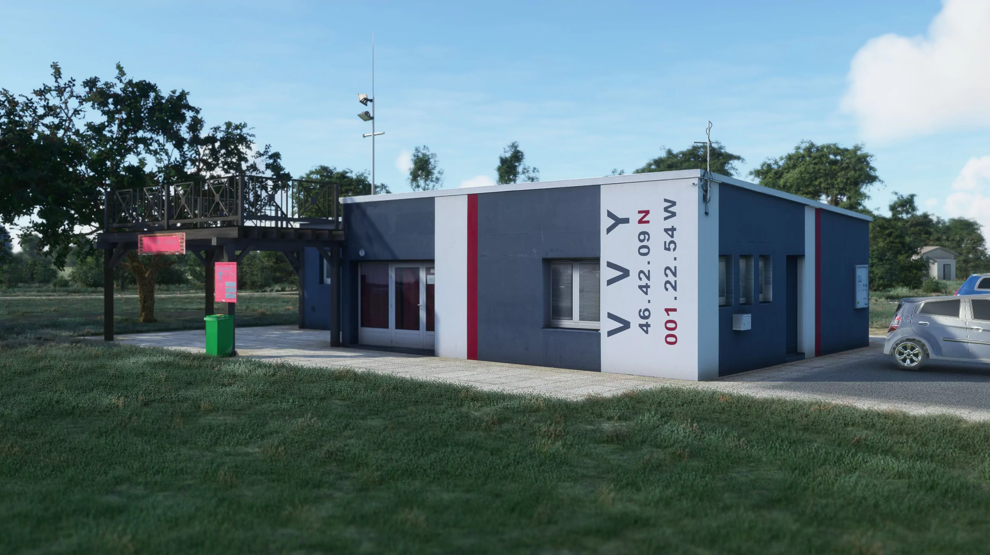 Аэропорт LFRI ( Лез Ажонк, Франция )