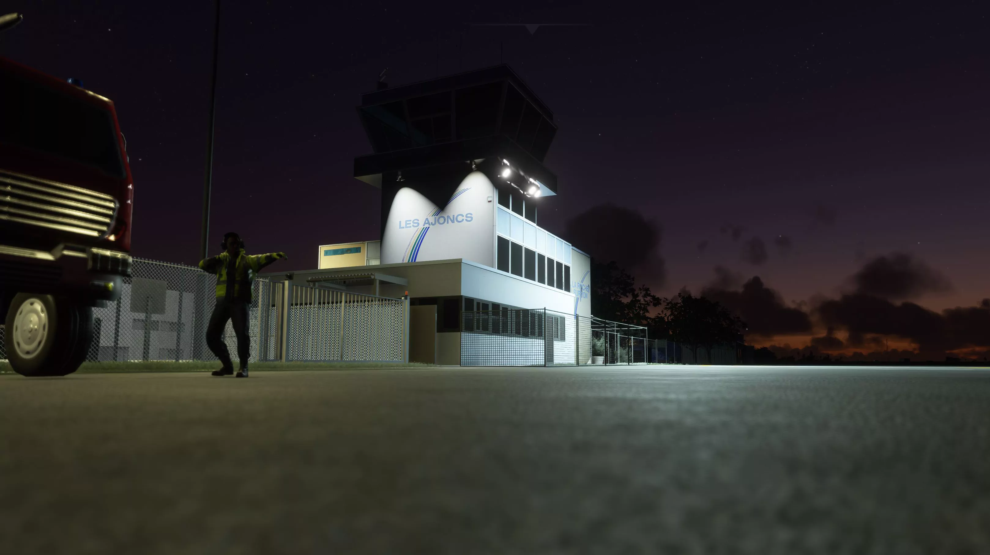 Аэропорт LFRI ( Лез Ажонк, Франция )