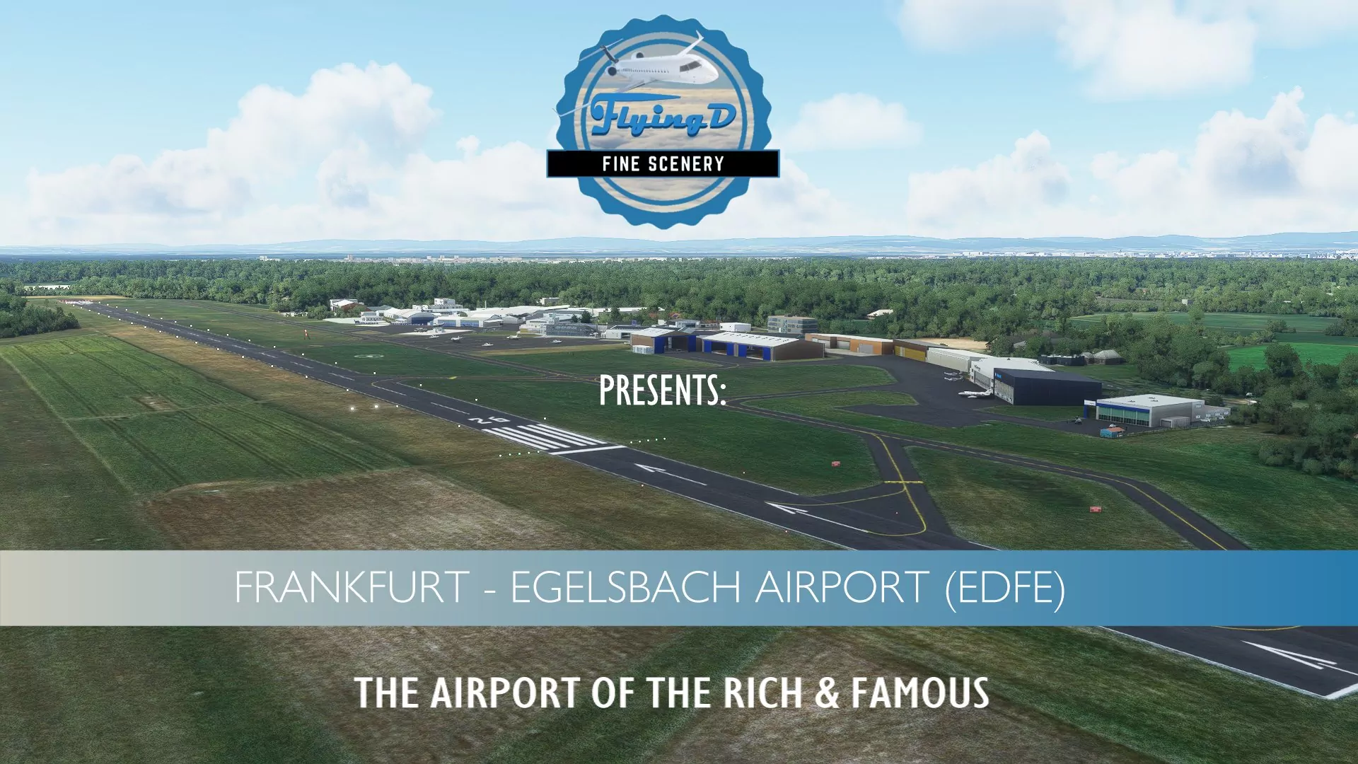 Аэропорт EDFE ( Эгельсбах, Германия )