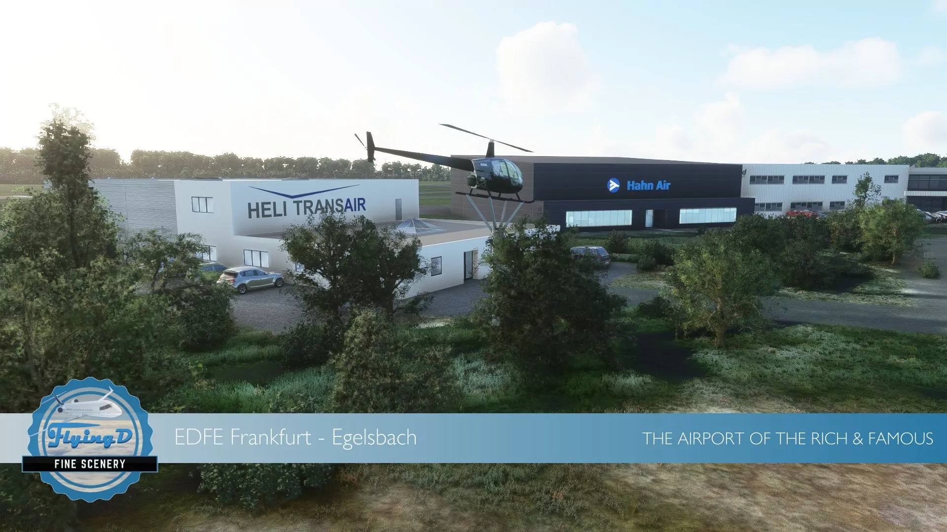 Аэропорт EDFE ( Эгельсбах, Германия )