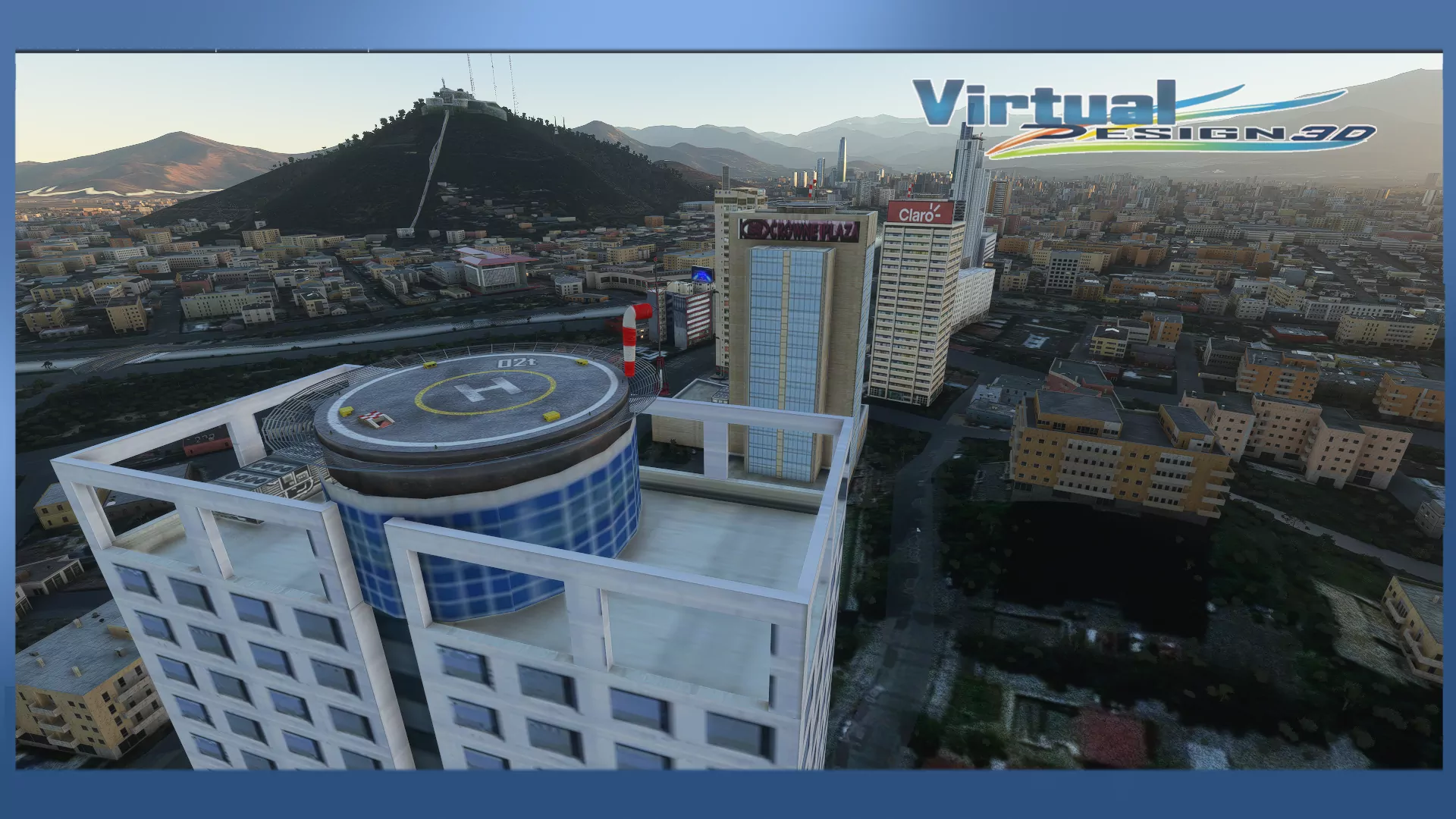 Сантьяго лендмарки, Чили