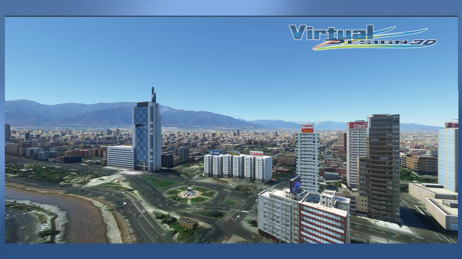 Сантьяго лендмарки, Чили