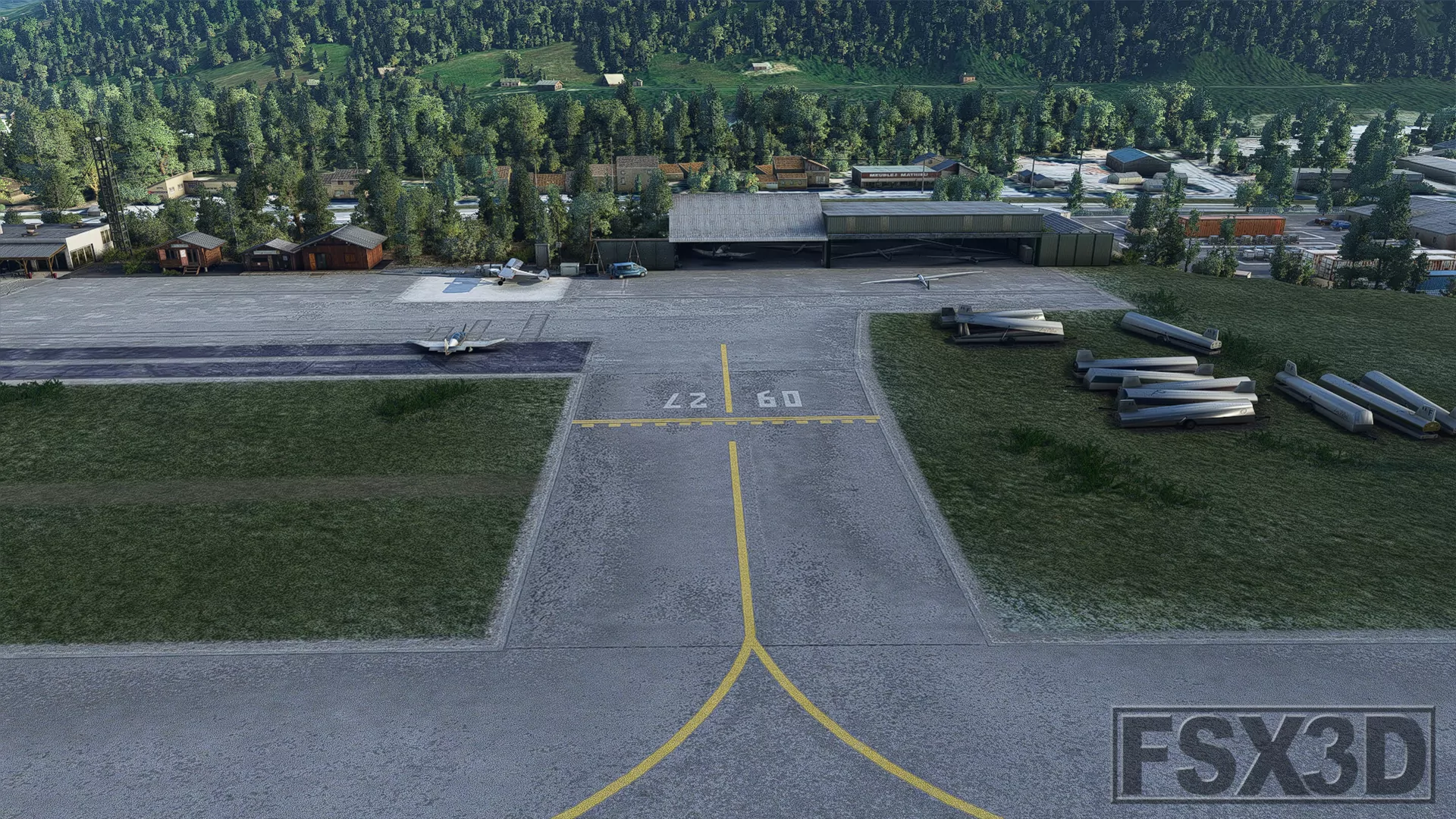 Аэропорт LFMR ( Сен Пон, Франция )