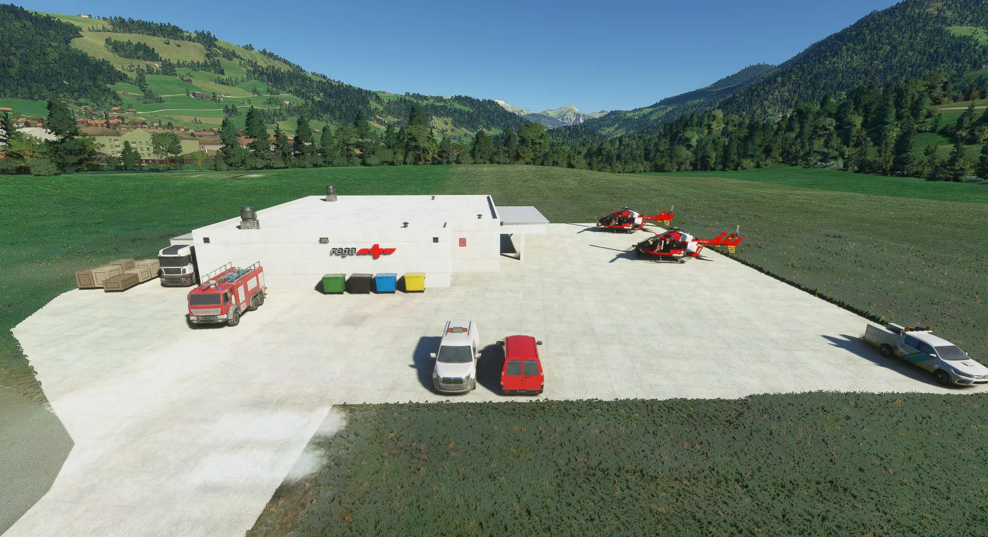 Аэродром LSTZ ( Берн, Швейцария )