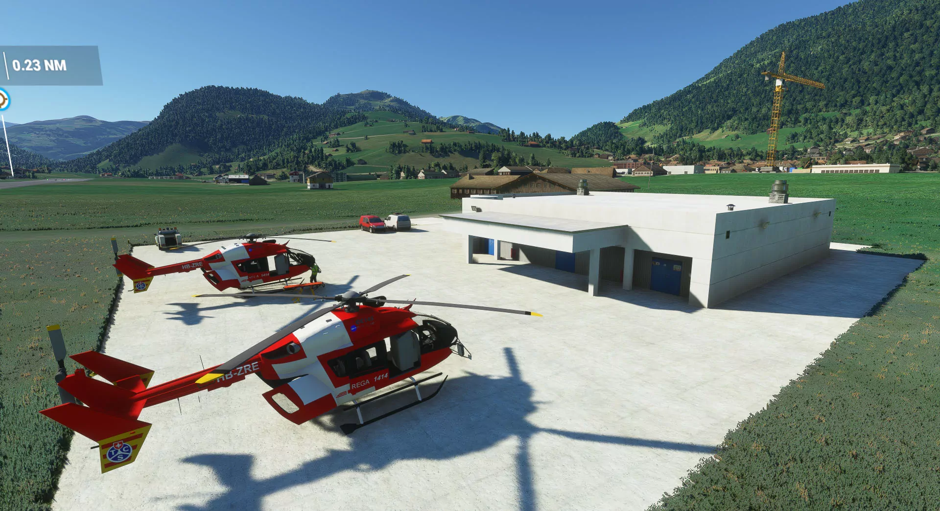 Аэродром LSTZ ( Берн, Швейцария )