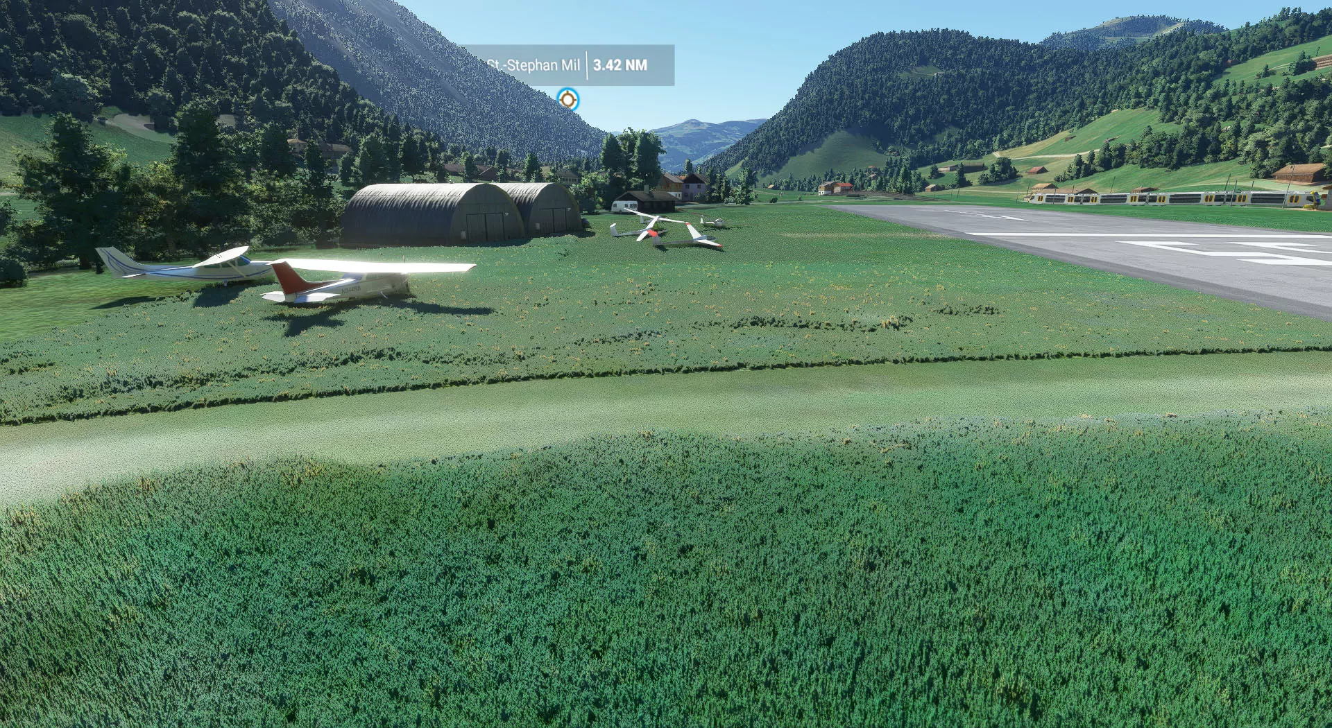 Аэродром LSTZ ( Берн, Швейцария )