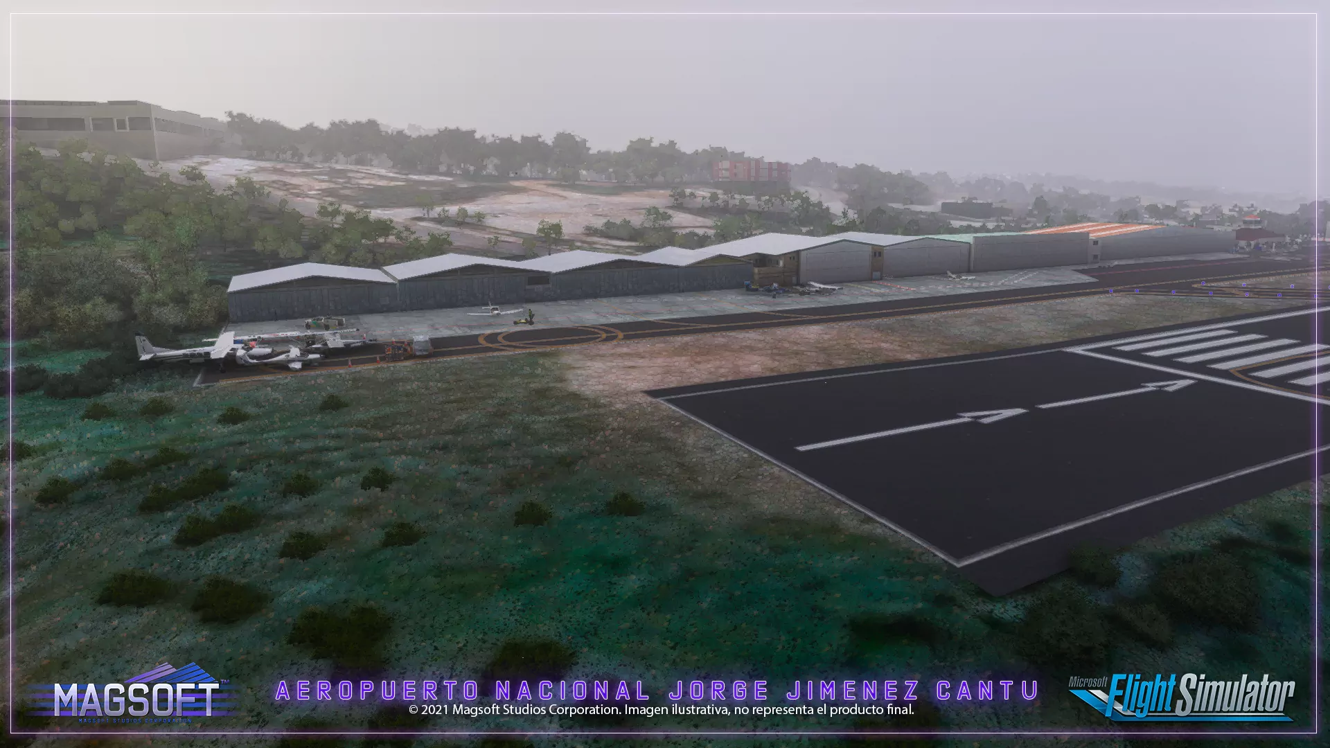 Аэропорт MMJC ( Атисапан-де-Сарагоса, Мексика )