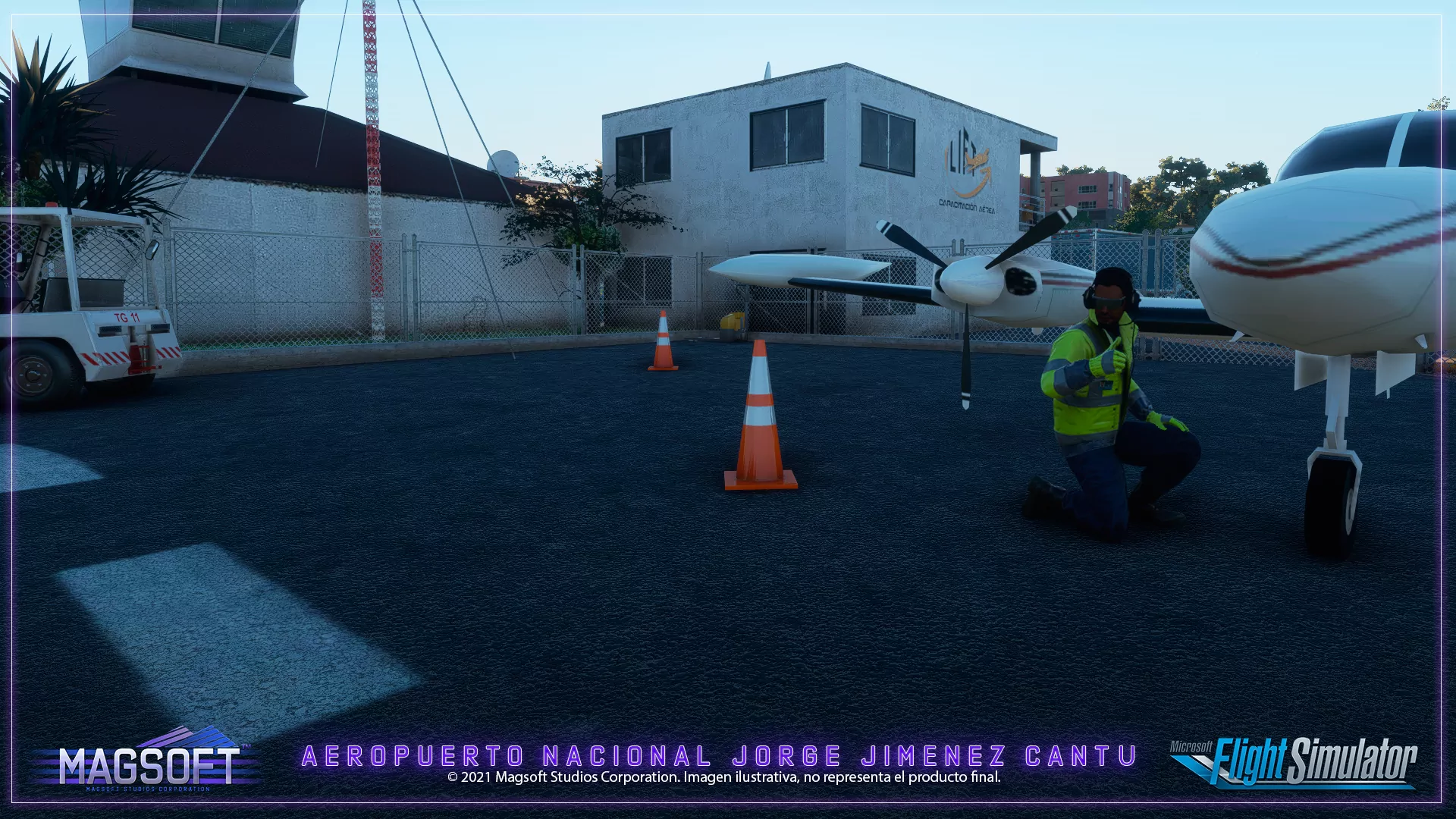 Аэропорт MMJC ( Атисапан-де-Сарагоса, Мексика )