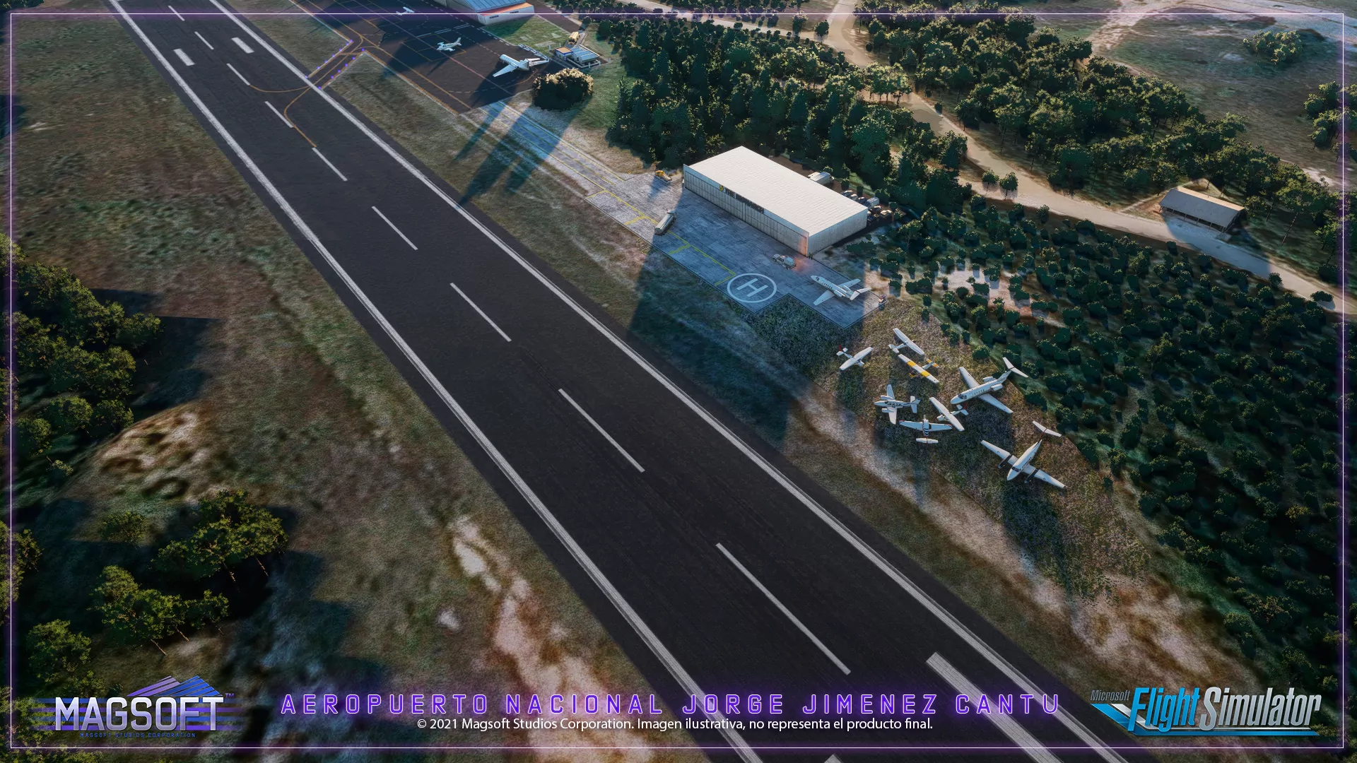 Аэропорт MMJC ( Атисапан-де-Сарагоса, Мексика )