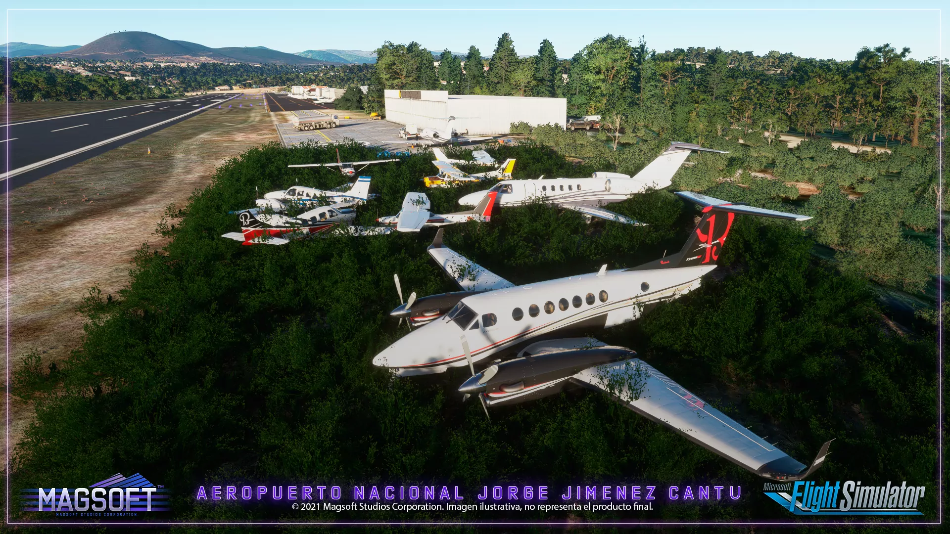 Аэропорт MMJC ( Атисапан-де-Сарагоса, Мексика )