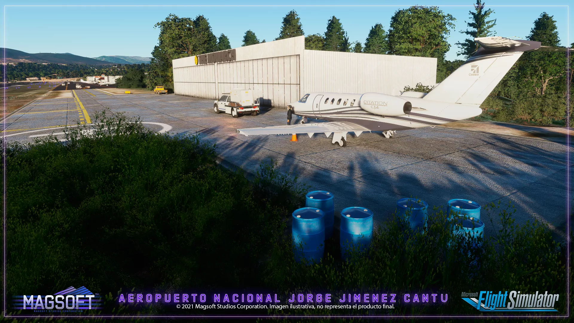 Аэропорт MMJC ( Атисапан-де-Сарагоса, Мексика )