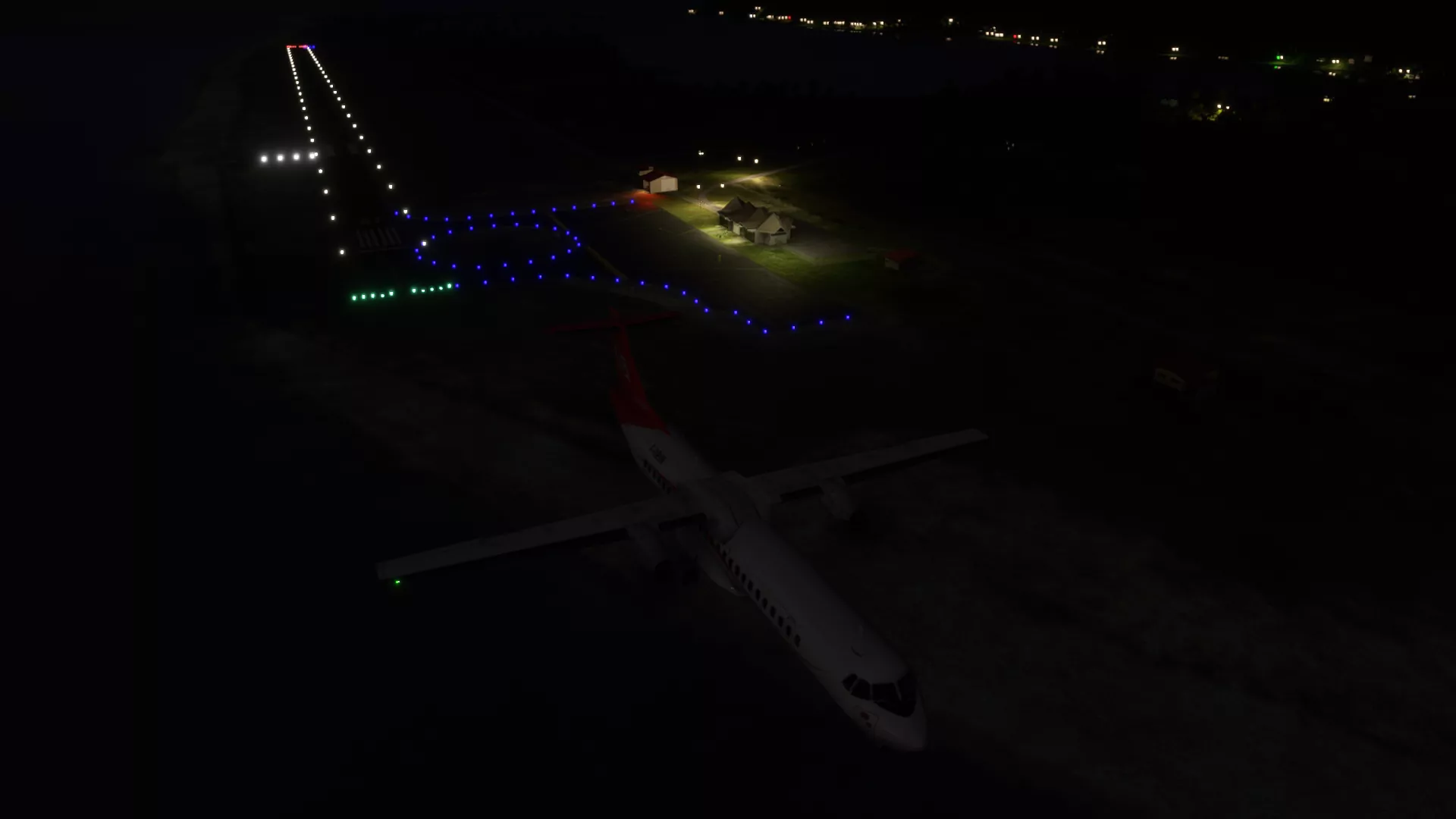 Аэропорт NTTH ( Хуахине, Французская Полинезия )