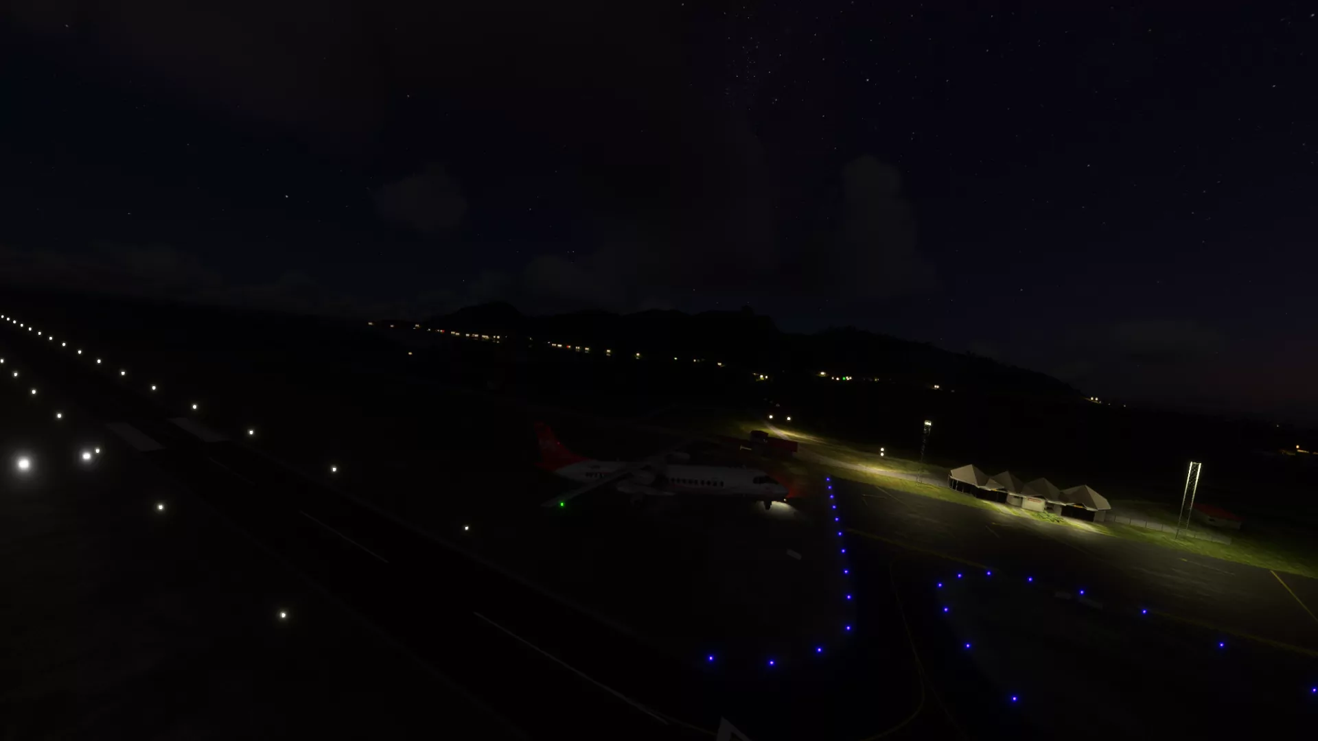 Аэропорт NTTH ( Хуахине, Французская Полинезия )