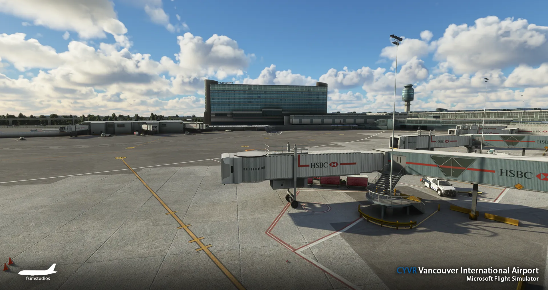 Аэропорт CYVR ( Ванкувер, Канада )