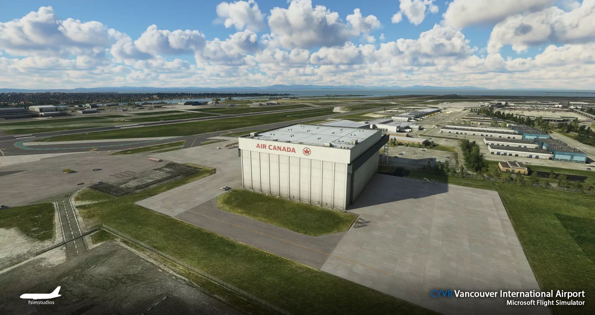 Аэропорт CYVR ( Ванкувер, Канада )